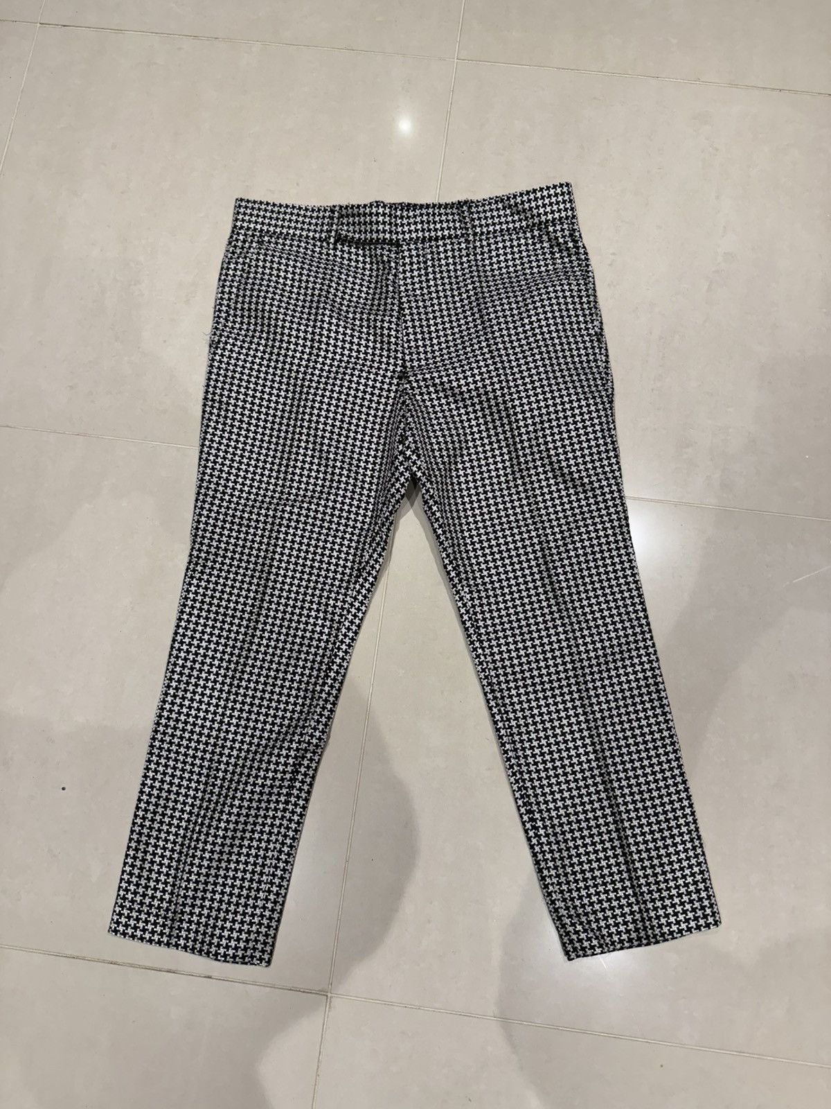Haider Ackermann Silk Jacquard Tailored Pants