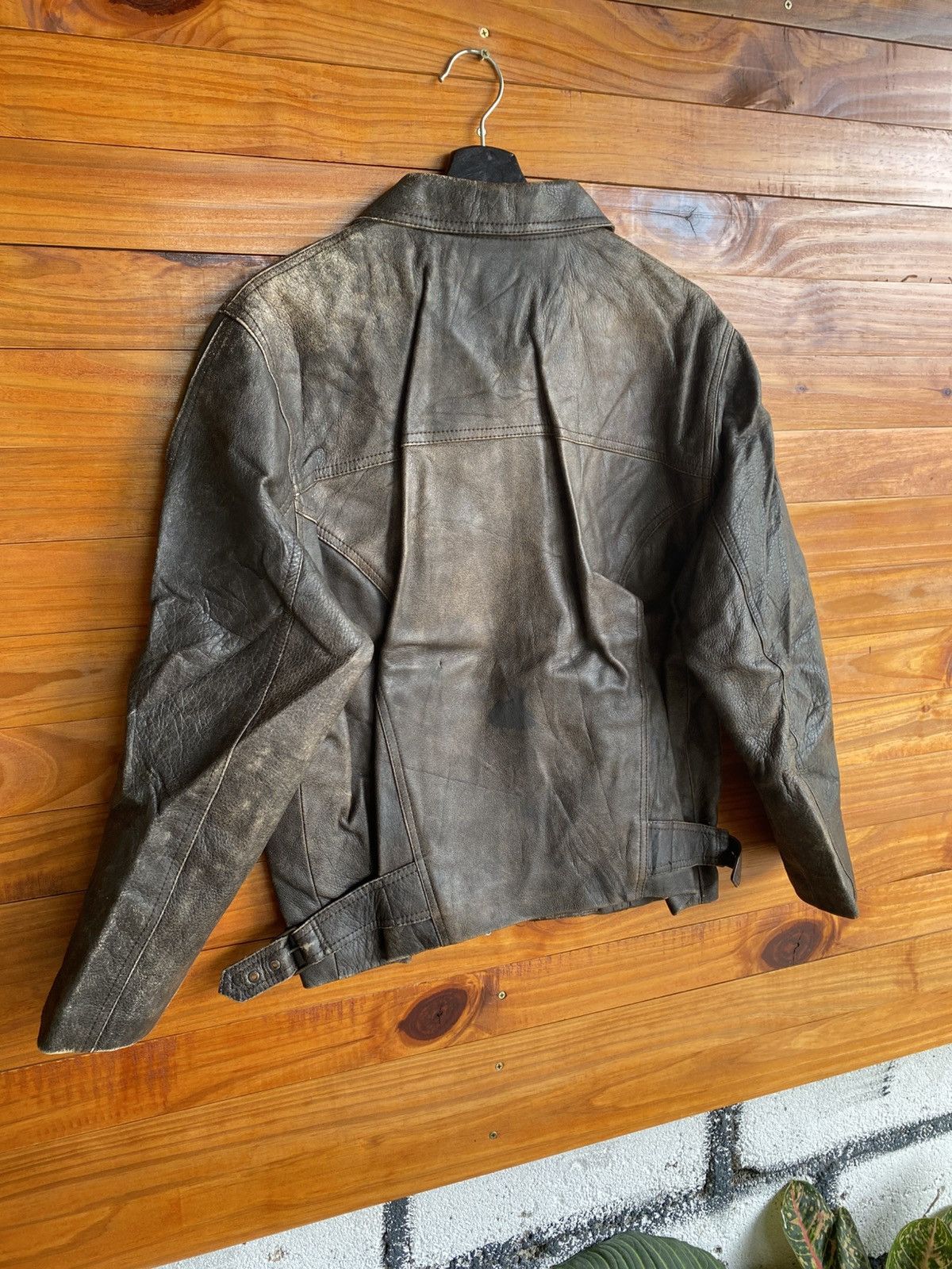 Genuine Leather Vintage VOGA Brown Leather Jacket – Classic Timeless Style Size US M / EU 48-50 / 2 - 17 Thumbnail