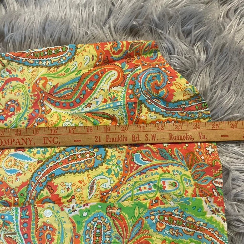 Ralph Lauren Lauren Ralph Lauren 90s womens colorful paisley size S Size 3XL / US 20-22 - 5 Thumbnail