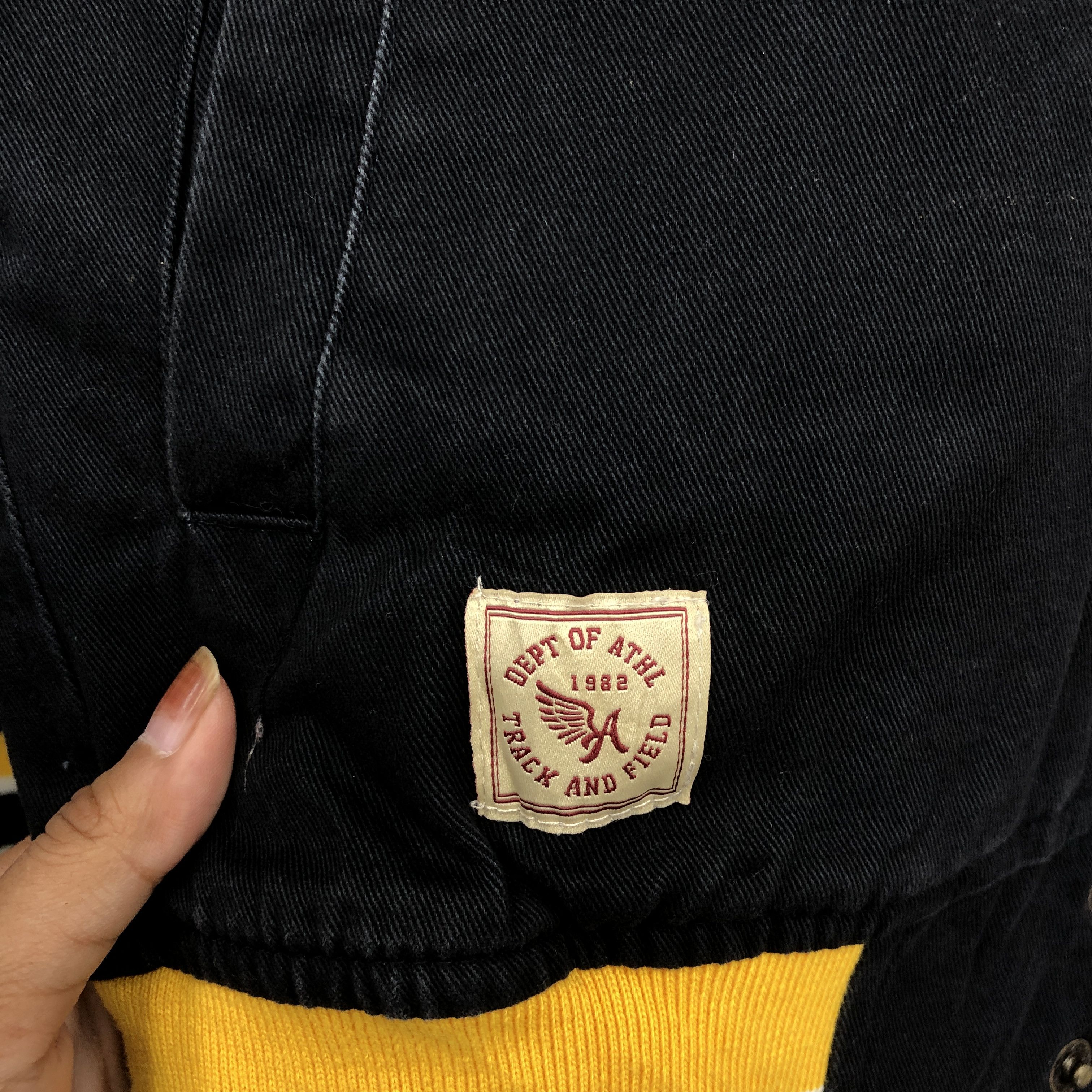 Japanese Brand Vintage C Letterman Sweater Retro Button Varsity Sweatshirt Size US S / EU 44-46 / 1 - 4 Thumbnail