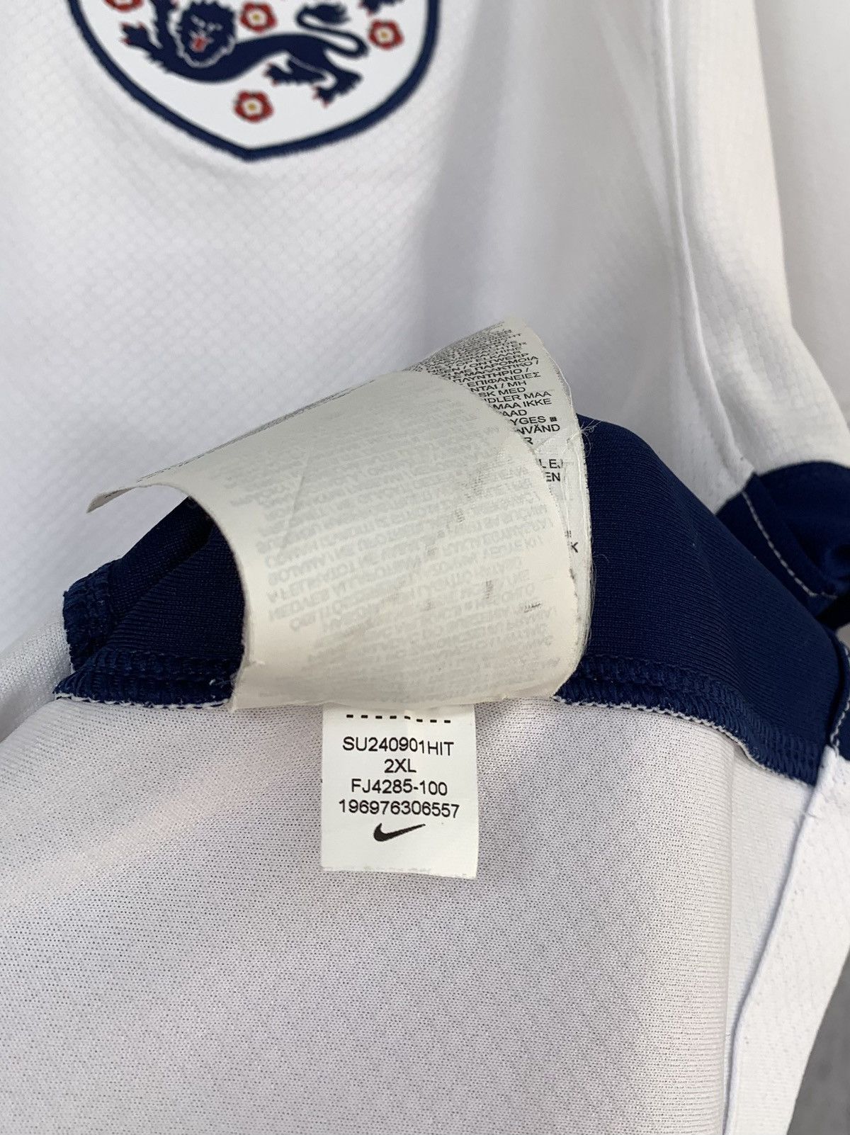 Nike Nike England National Team 2024-2025 Home Shirt Size XXL Size US XXL / EU 58 / 5 - 9 Thumbnail