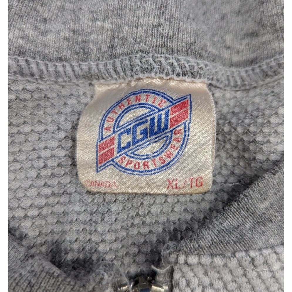 NHL × Vintage Vintage Team Canada Hockey quarter zip t-shirt Size US XL / EU 56 / 4 - 3 Thumbnail