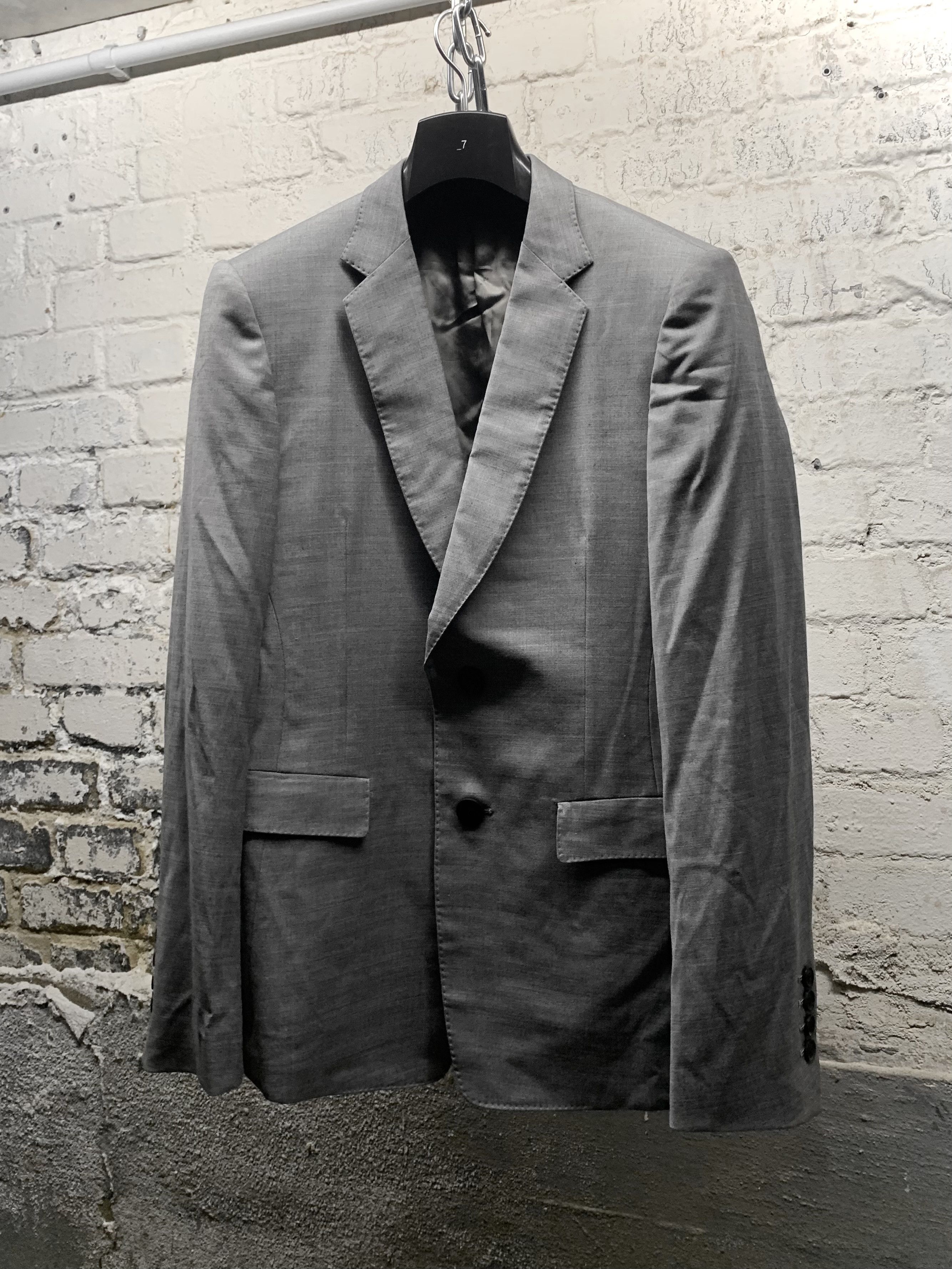 Julius Julius MA 09SS Blazer light grey presentation sample Size 48R - 1 Thumbnail