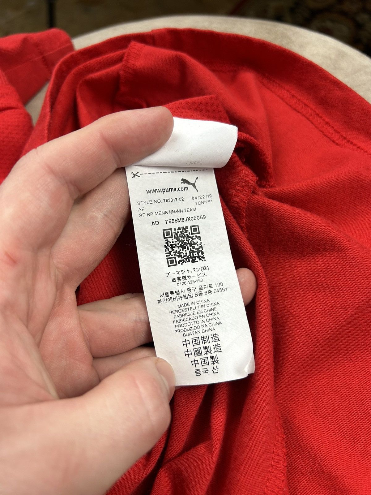 Ferrari × Puma F1 Scuderia Ferrari Puma Team Polo Shirt Size US XXL / EU 58 / 5 - 15 Thumbnail