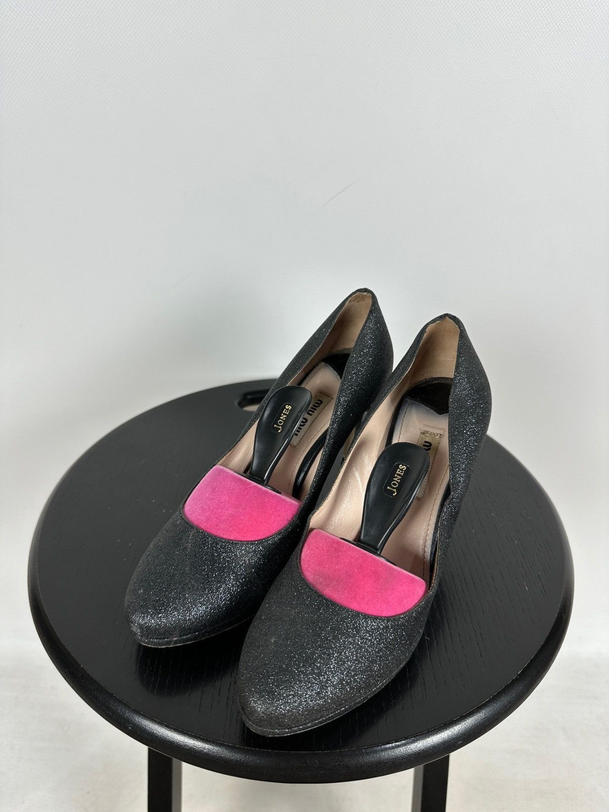 Miu Miu Miu Miu Glitter Heel Size US 6.5 / IT 36.5 - 8 Thumbnail