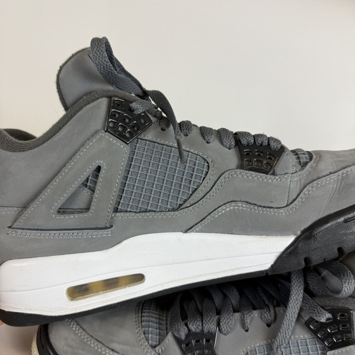 Jordan Brand × Nike Size 10.5-Jordan 4 Cool Gray-NEAR BRAND NEW Size US 10.5 / EU 43-44 - 12 Thumbnail