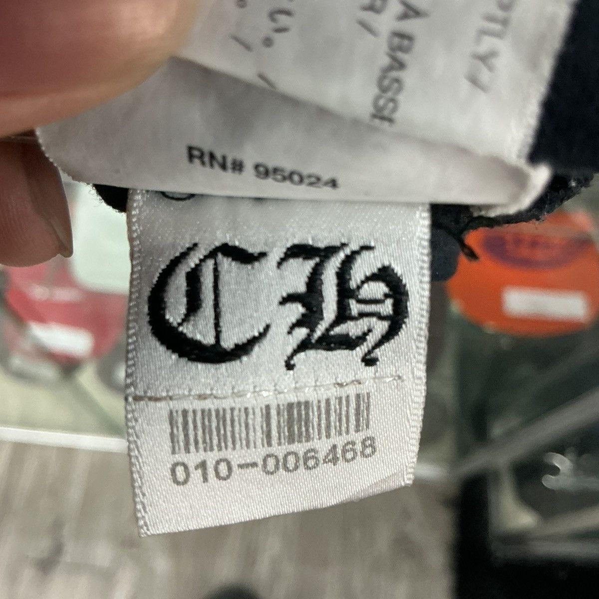 Chrome Hearts Chrome Hearts Black Plus Tee Sz S Size US S / EU 44-46 / 1 - 3 Thumbnail