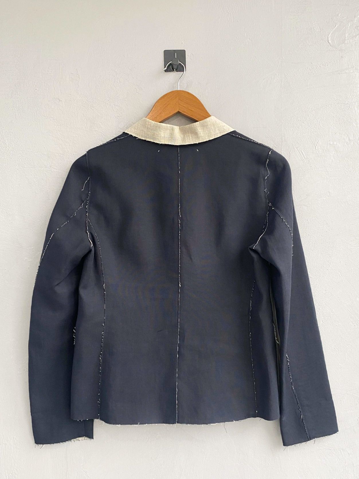 Marni Marni Deconstructed Raw Hem Blazer Size M / US 6-8 / IT 42-44 - 2 Thumbnail