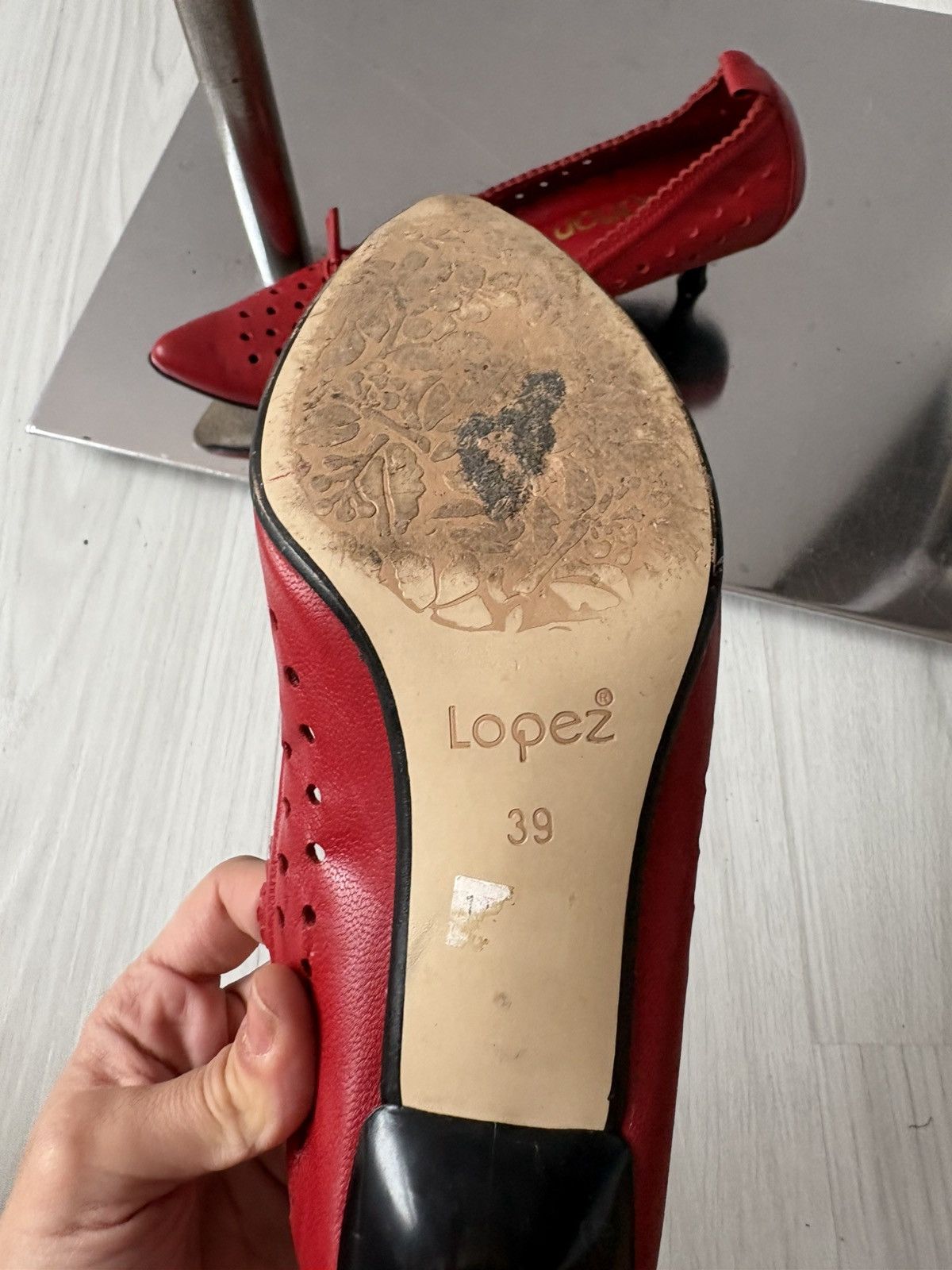 Vintage y2k leather kitten heels Size US 8.5 / IT 38.5 - 15 Thumbnail