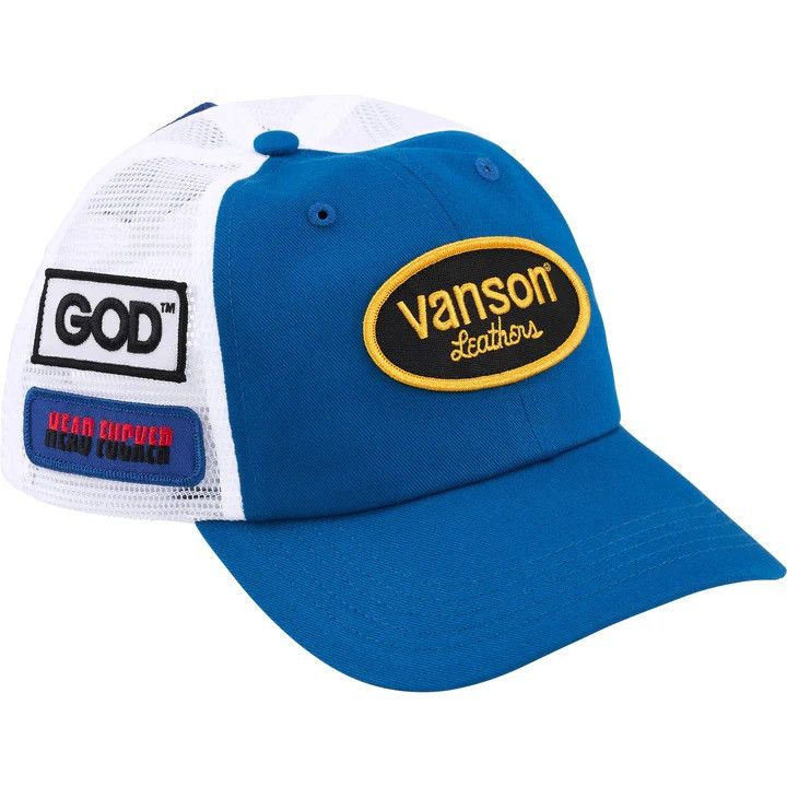 Supreme Supreme Hysteric Glamour Vanson Leather Mesh Back 6-Panel Size ONE SIZE - 1 Thumbnail