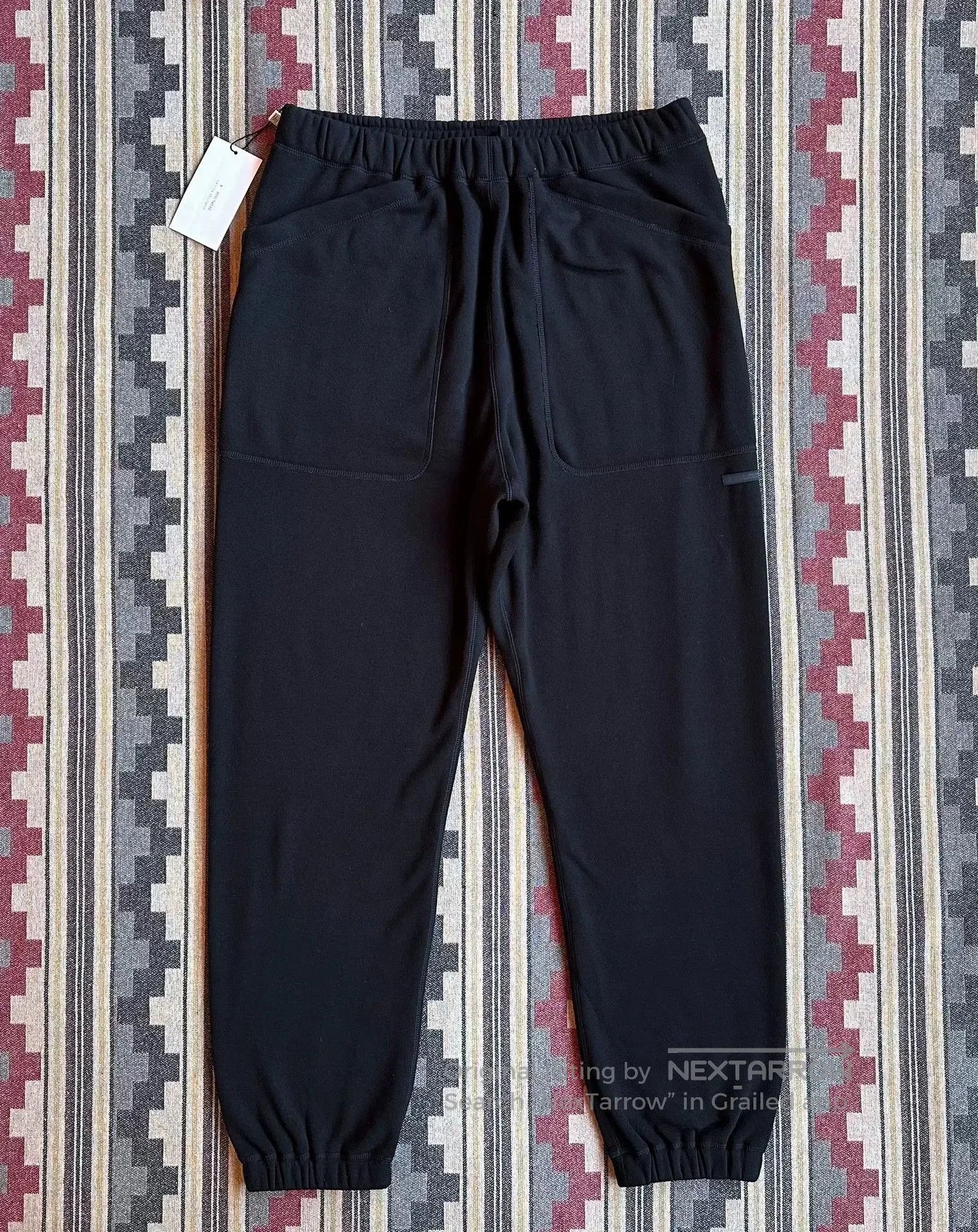 N.Hoolywood n.hoolywood black track pants for men. Size US 40 / EU 56 - 1 Thumbnail