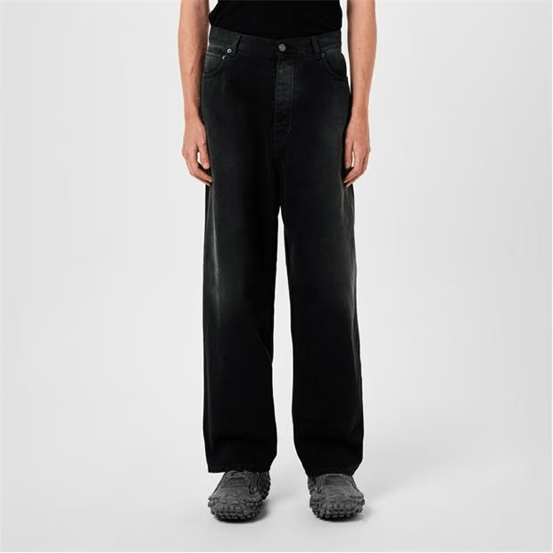 Balenciaga Denim Size Sticker Baggy Trousers Size US 32 / EU 48 - 5 Thumbnail