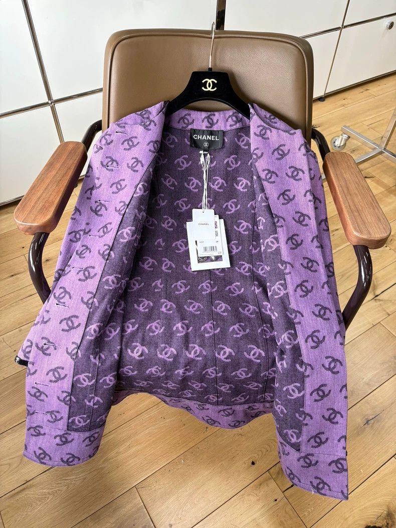Chanel Chanel 22S spring and summer double C full logo sequin rol Size XXS / US 00 / IT 34 - 6 Thumbnail