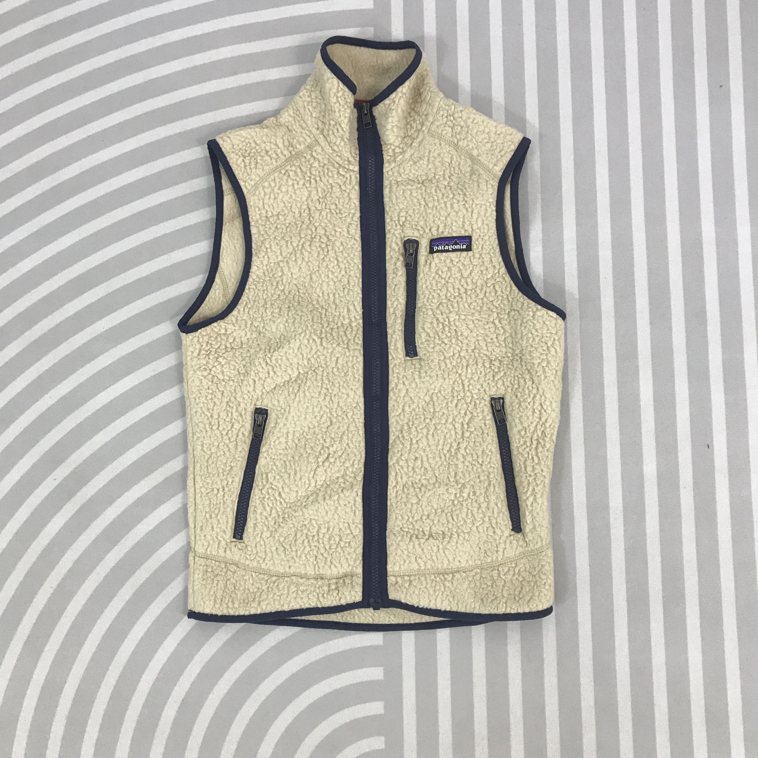 Patagonia × Vintage Vintage Patagonia Fleece vest Jacket Size US XXS / EU 40 - 1 Thumbnail