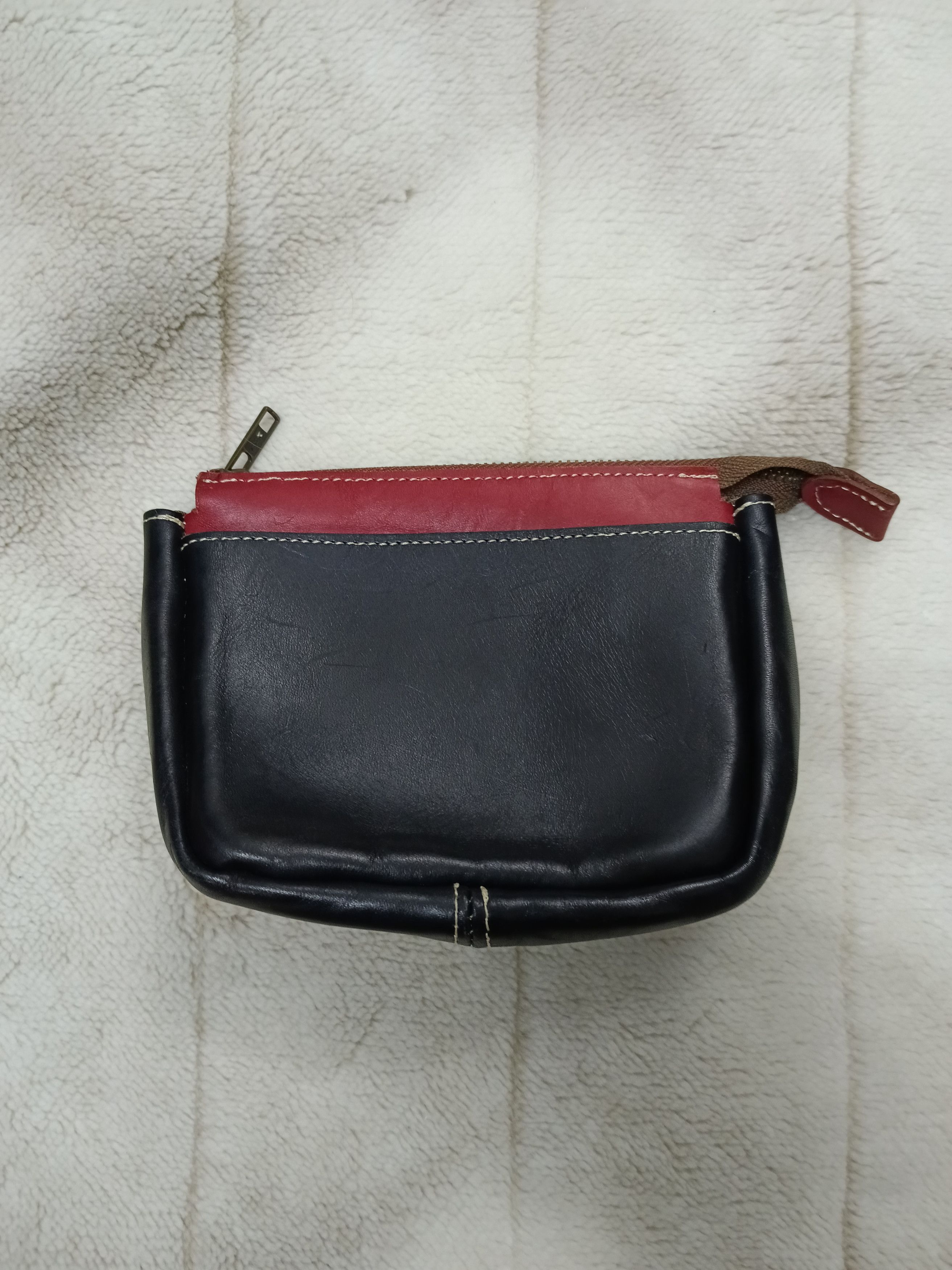 Leather LEATHER BELT POUCH 2 COLOURS Size ONE SIZE - 3 Thumbnail