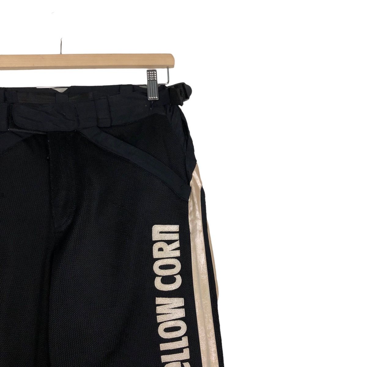 Japanese Brand 🔥BIKER RACING PANTS MOTORCROSS YELLOW CORN BIG LOGO Size US 30 / EU 46 - 6 Thumbnail