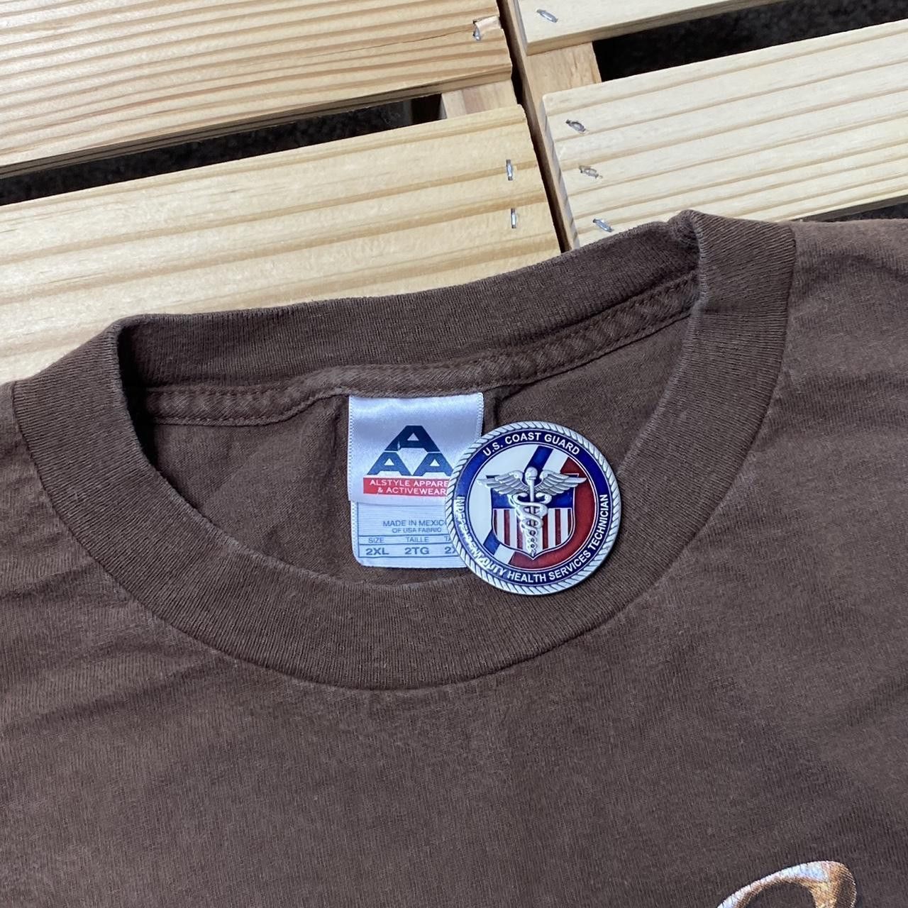 AAA Vintage The Lion of Judah Brown Jesus Tee Size 2XL Size US XXL / EU 58 / 5 - 4 Thumbnail