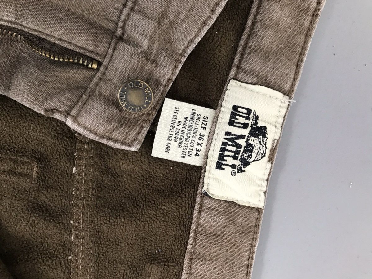 Vintage Vintage old mill winter wear baggy fit carpenter denim Size US 34 / EU 50 - 5 Thumbnail