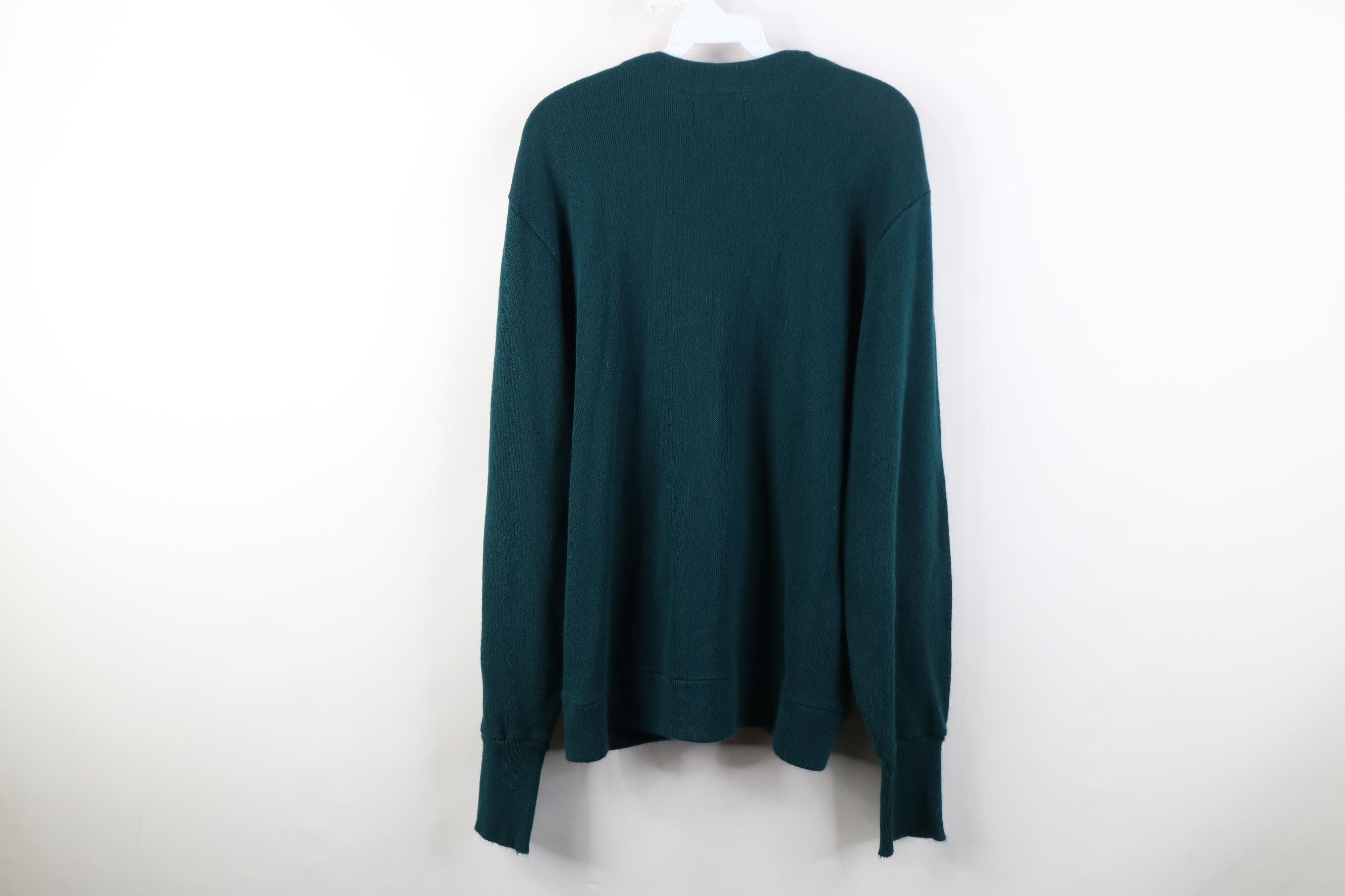 Vintage Vintage 70s Streetwear Cobain Knit Cardigan Sweater USA Size US L / EU 52-54 / 3 - 8 Thumbnail