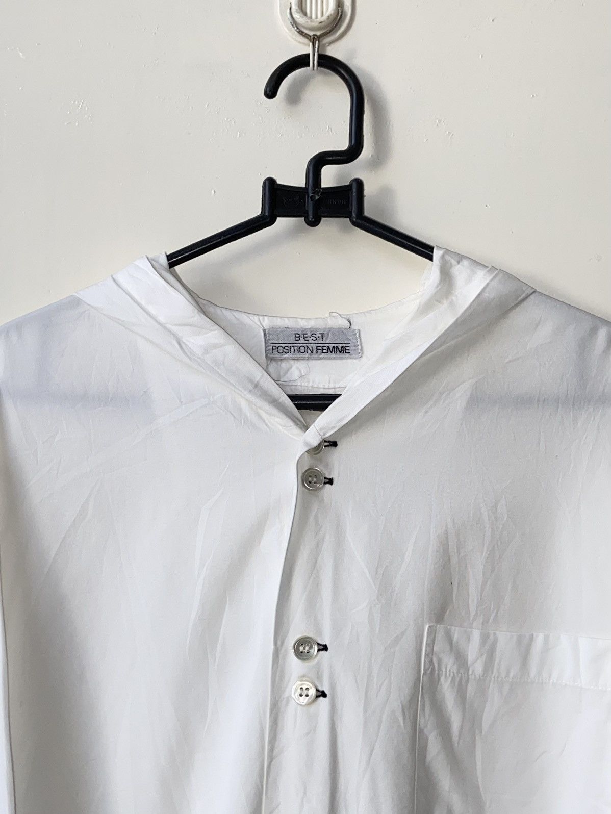 Designer × Japanese Brand FEMME White Shirt Size US L / EU 52-54 / 3 - 11 Thumbnail