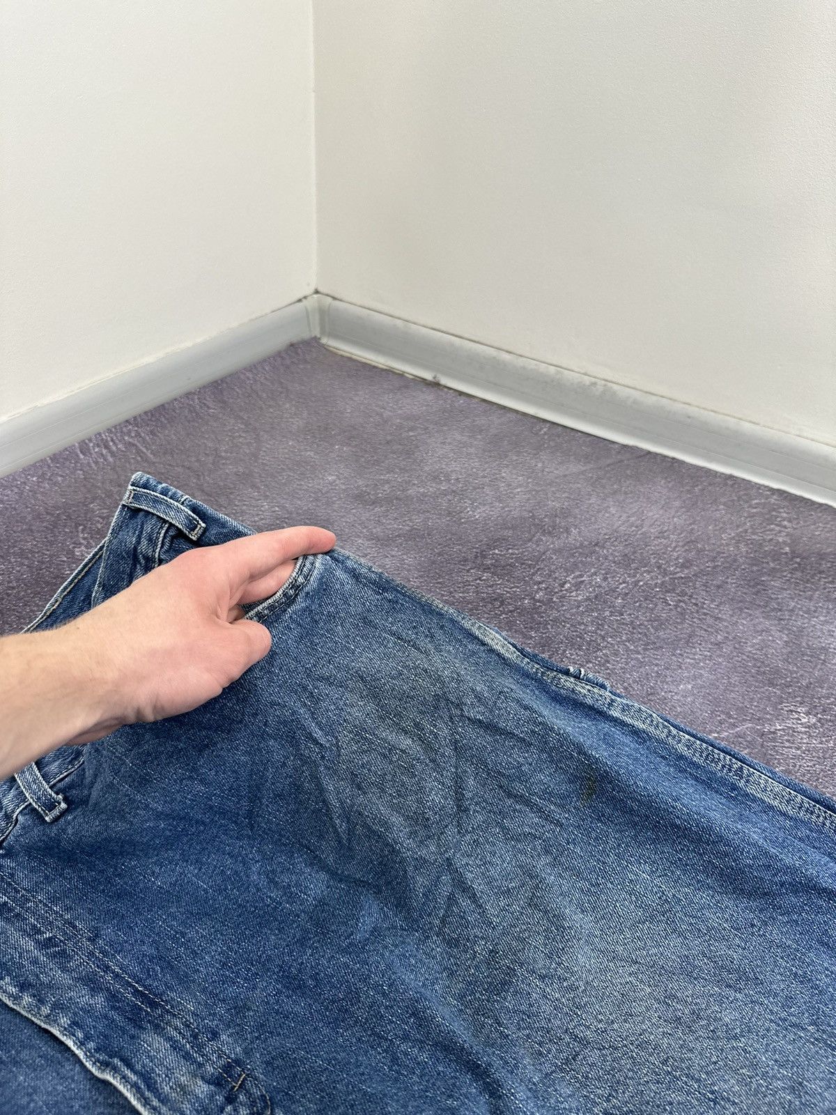 Dickies Vintage Dickies Baggy Denim Carpenter Opium USA Work Pants Size US 44 / EU 60 - 16 Thumbnail