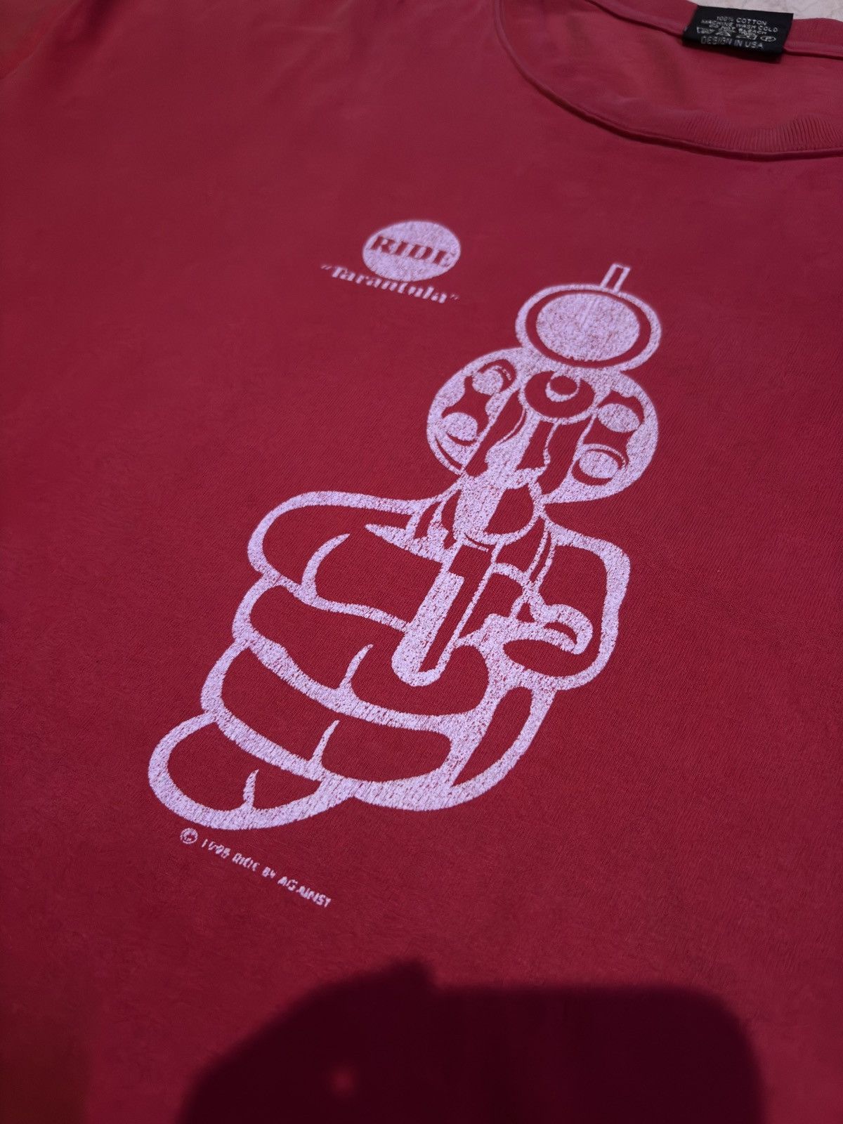 Band Tees Vintage Ride Tarantula 1998 Size US XXL / EU 58 / 5 - 1 Thumbnail