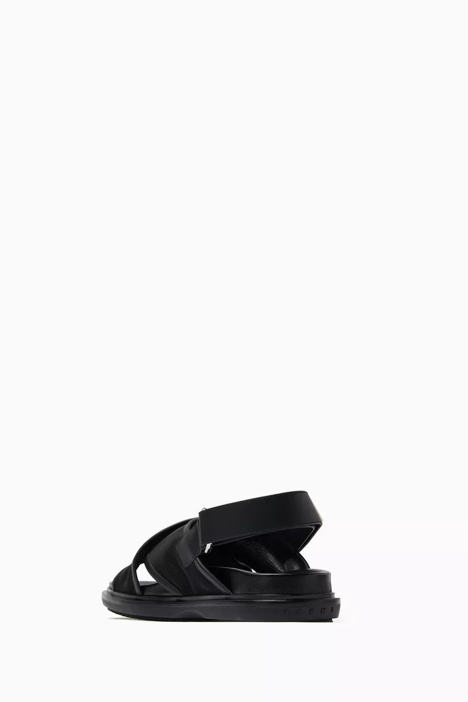 Marni o1f1d3z0525 Fussbett Slingback Sandals in Black Size US 8 / IT 38 - 4 Thumbnail