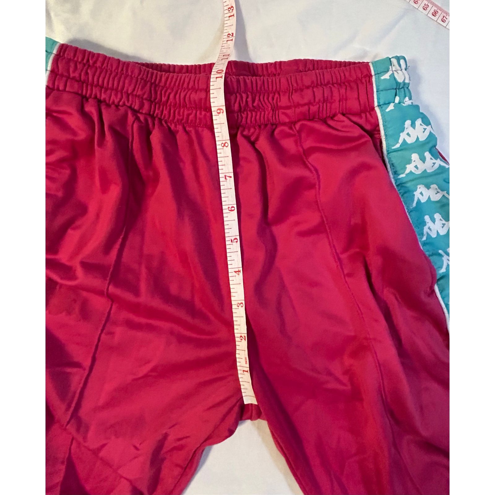Kappa Kappa Iconic Track Joggers - Retro Red Aqua Women’s Size 0 Size 25" / US 0 / IT 36 - 5 Thumbnail