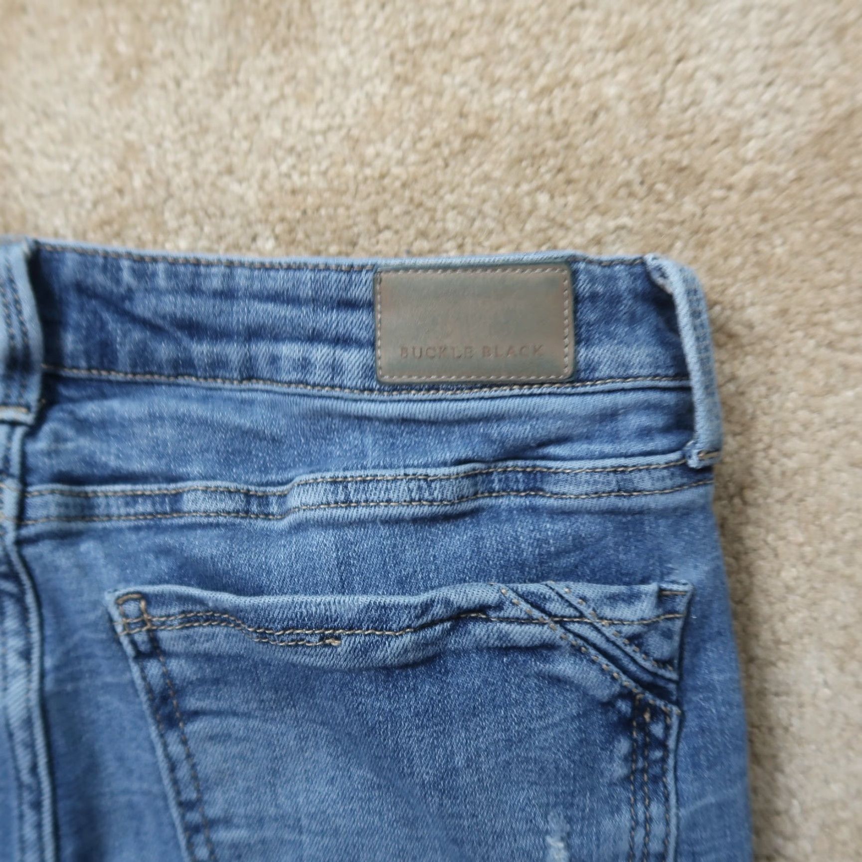 Buckle Black Buckle Black Jeans Skinny Women's 32 Blue Denim Stretch 5-Pocket Slim Fit Buckle Black Size 24" / US 00 / IT 34 - 6 Thumbnail