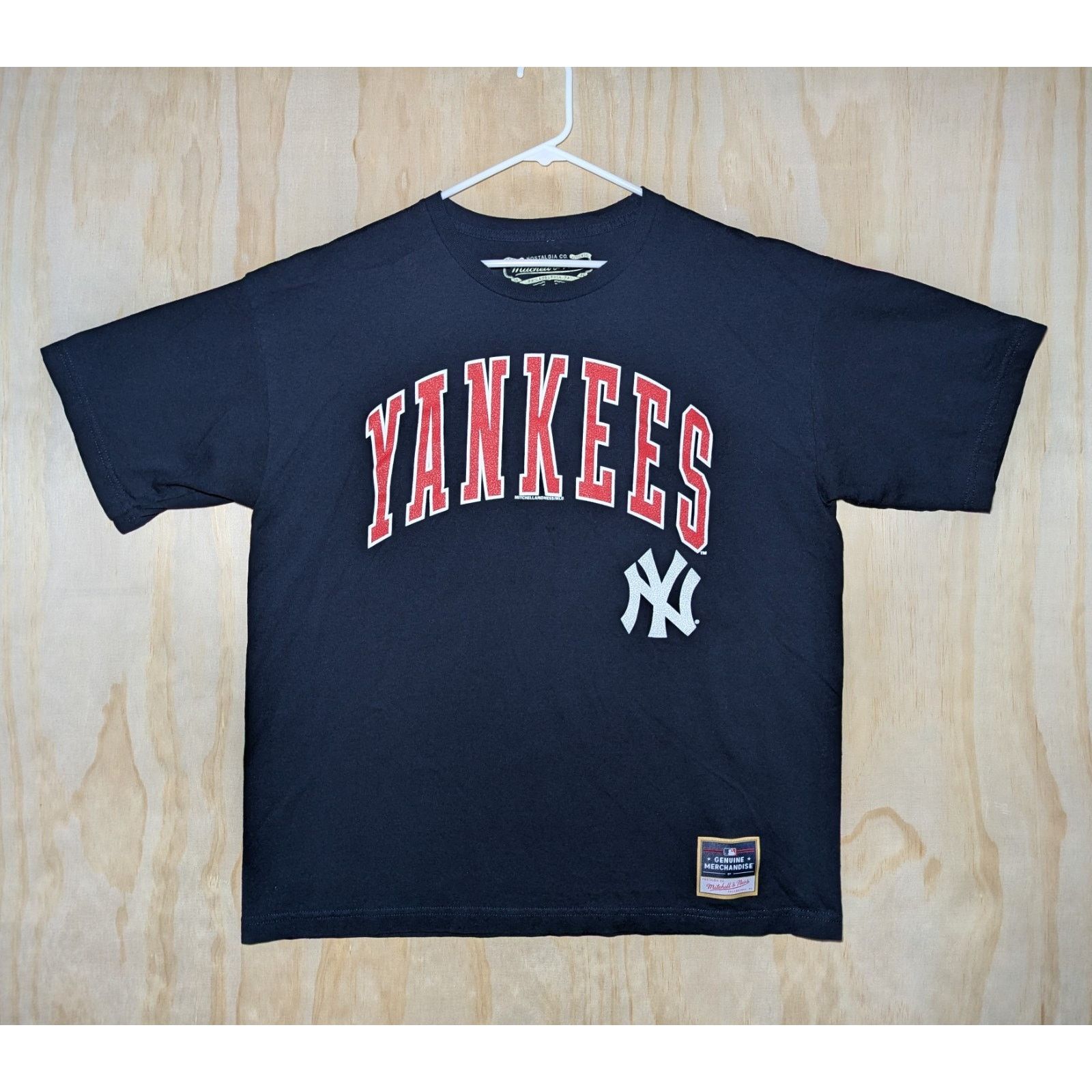 Mitchell & Ness Mitchell & Ness Men's XL New York Yankees T-Shirt Navy Blue Size US XL / EU 56 / 4 - 1 Thumbnail
