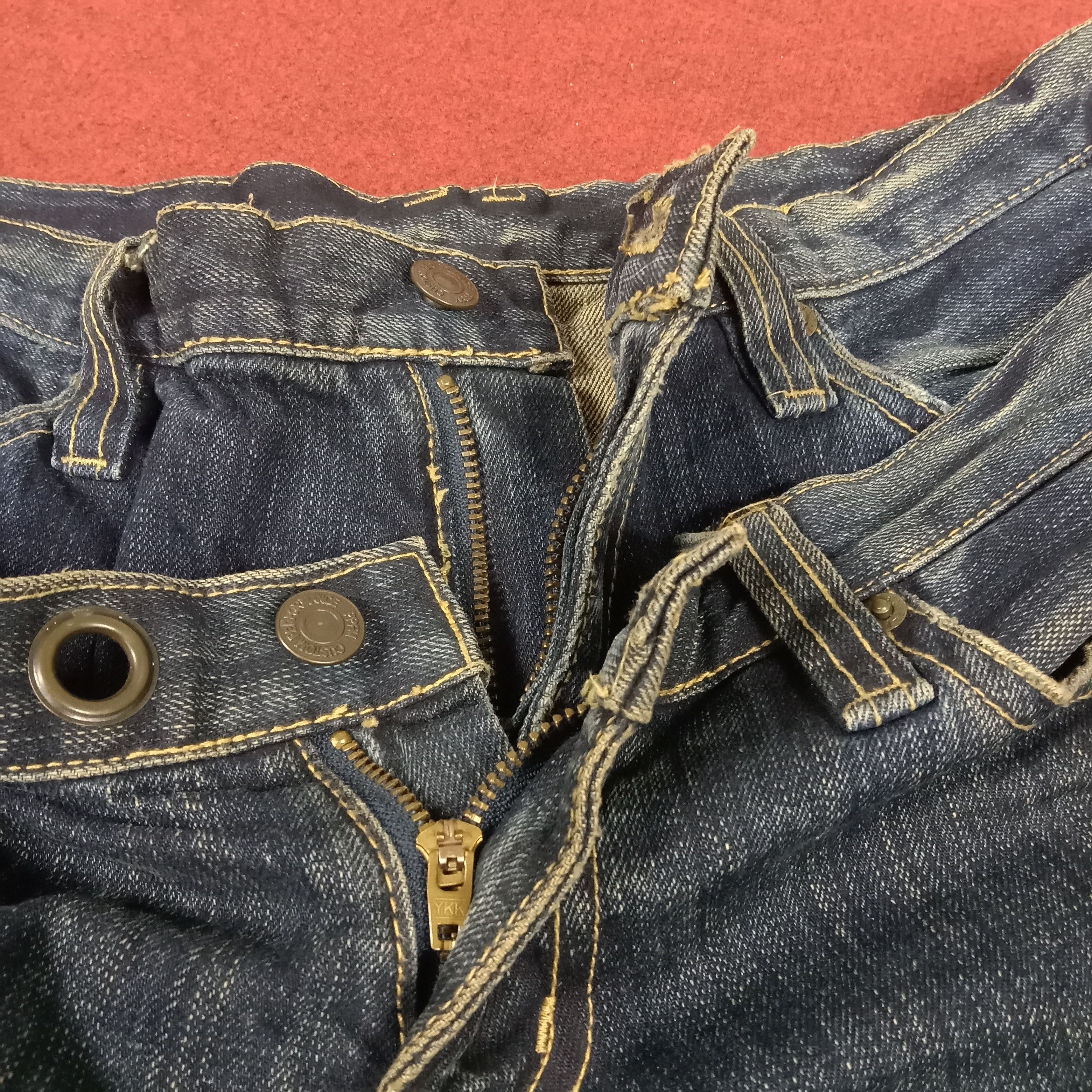 Japanese Brand × PPFM × Vintage PPFM Japanese Brand Fashion Rock Punk Style Jeans Size US 31 - 13 Thumbnail