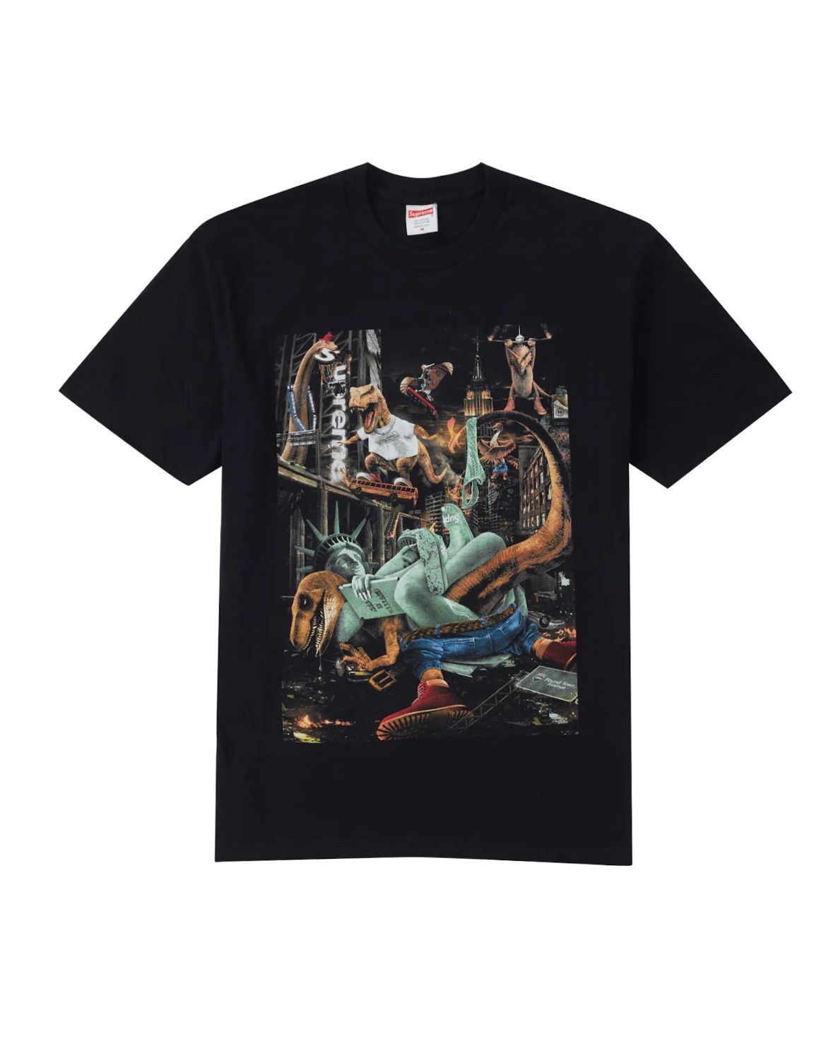 Supreme Supreme T-Rex Tee Black - Medium | Grailed