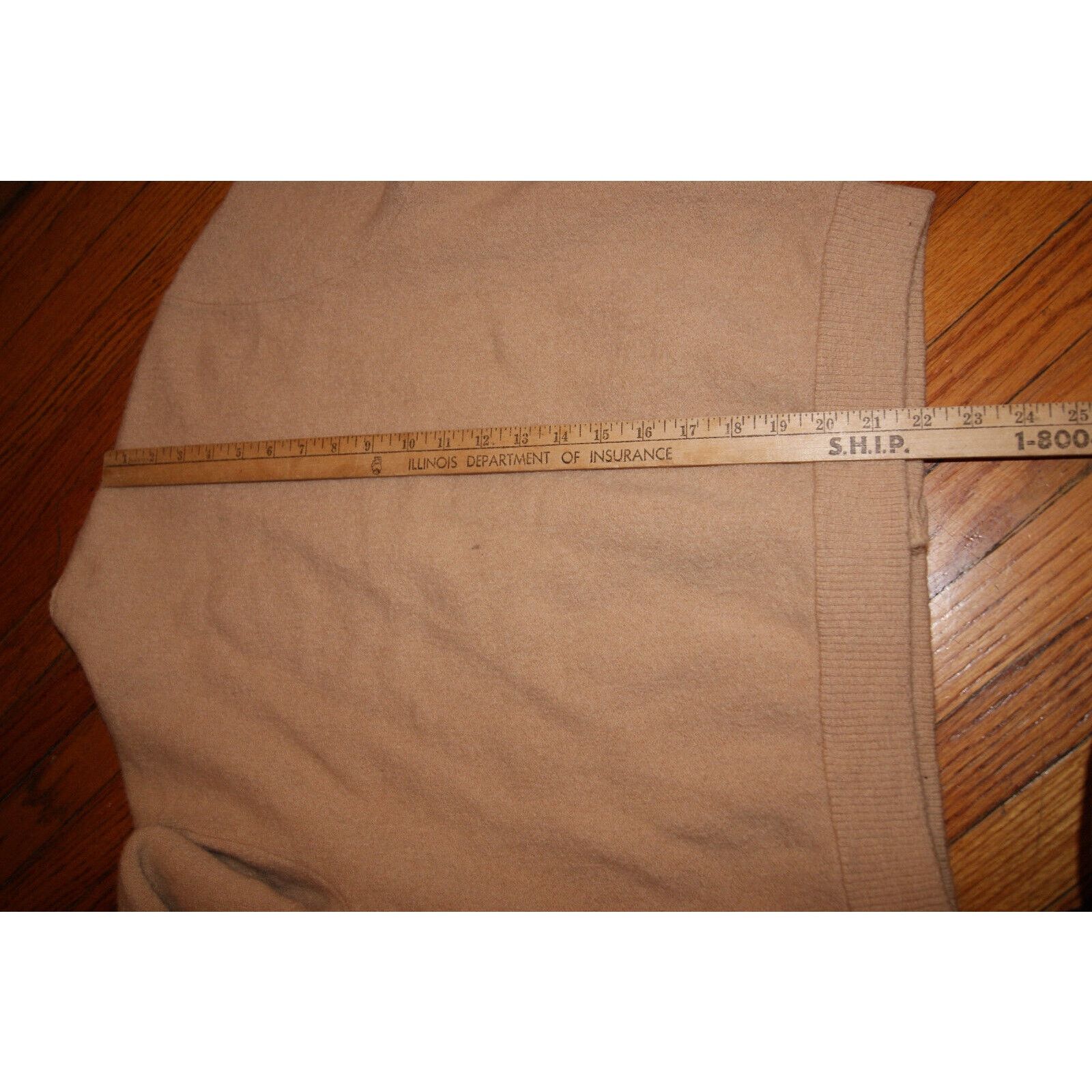 Other VTG 60s Arnold Palmer Alpaca Wool Cardigan Sweater L Holes Size US L / EU 52-54 / 3 - 12 Thumbnail