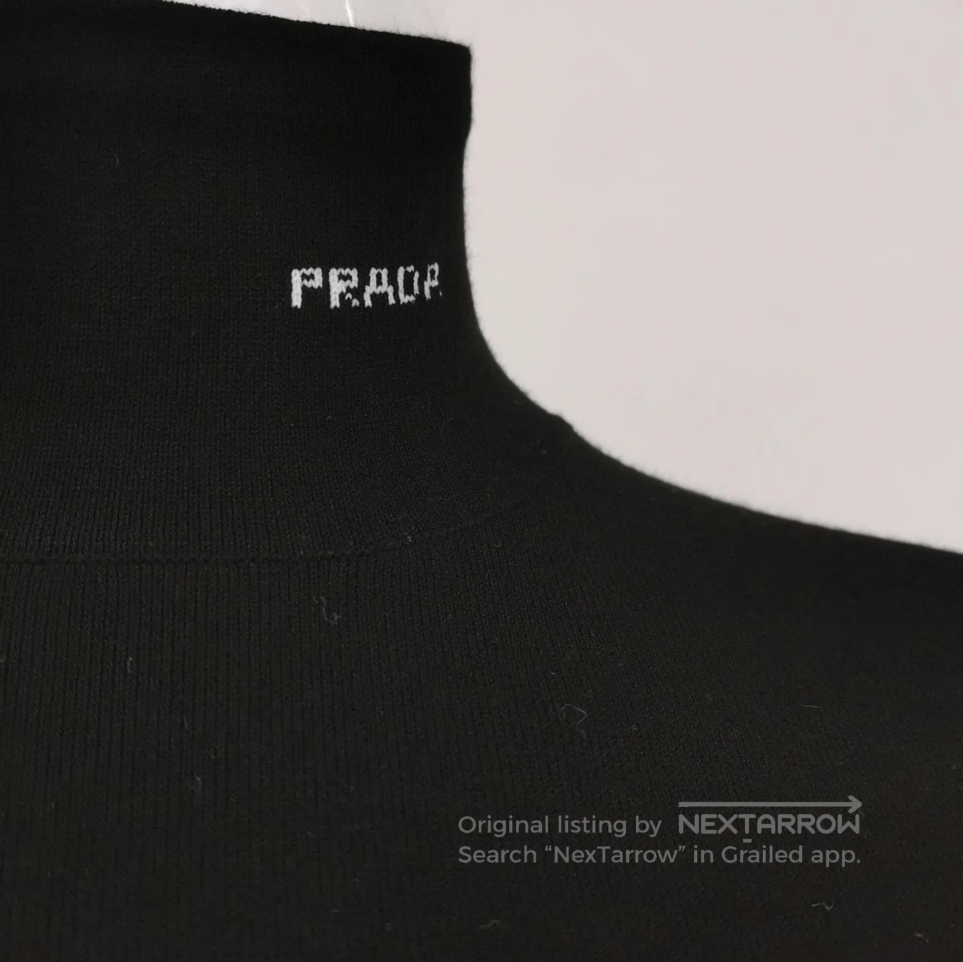 Prada Prada Logo High Neck Dress . Size S / US 4 / IT 40 - 2 Thumbnail