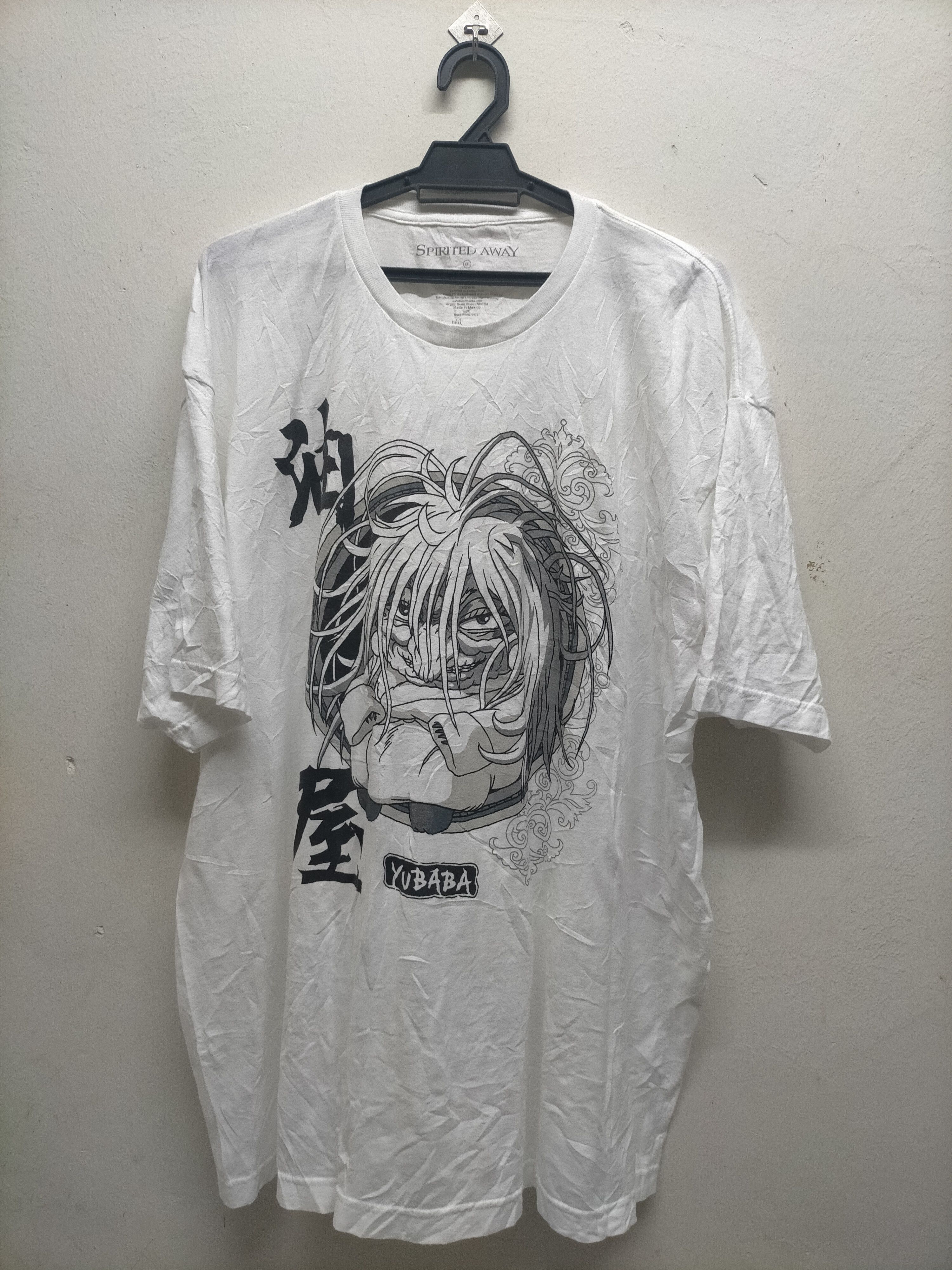 image of Anima x Cartoon Network Vintage Anime Spirited Away Yubaba 2001 Tshirt 3Xl in White (Size 2XL)