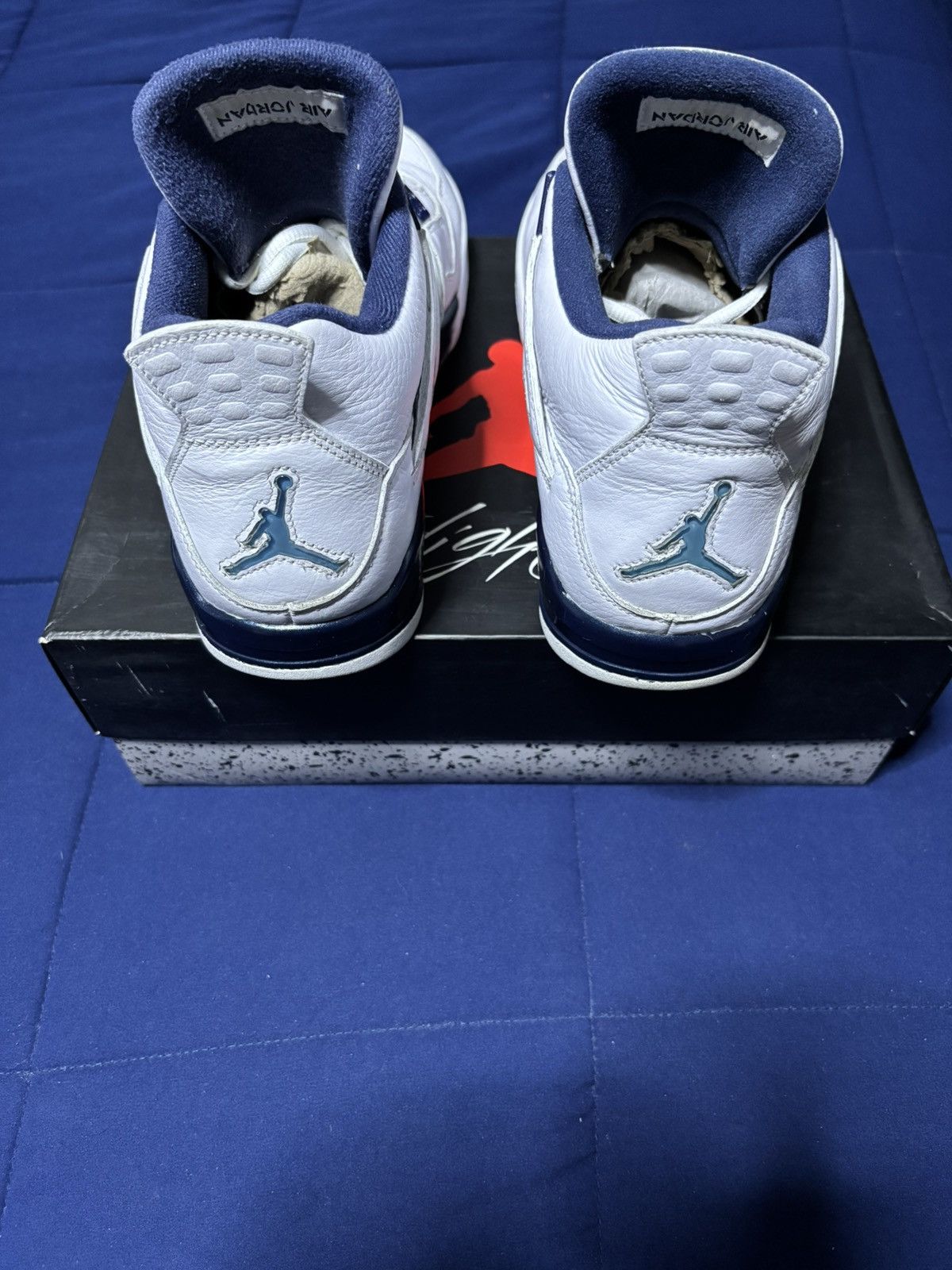 Jordan Brand Jordan 4 Retro LS Columbia Size 12 Size US 12 / EU 45 - 5 Thumbnail