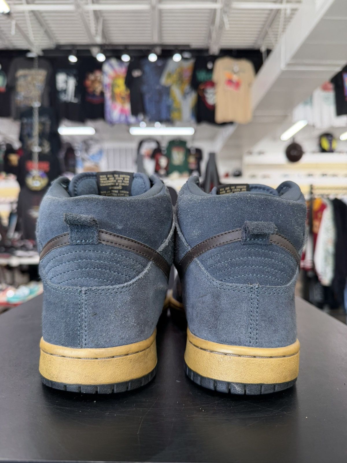 Nike Nike SB Dunk High Classic Charcoal Tar Size 9.5 (2012) Size US 9.5 / EU 42-43 - 5 Thumbnail