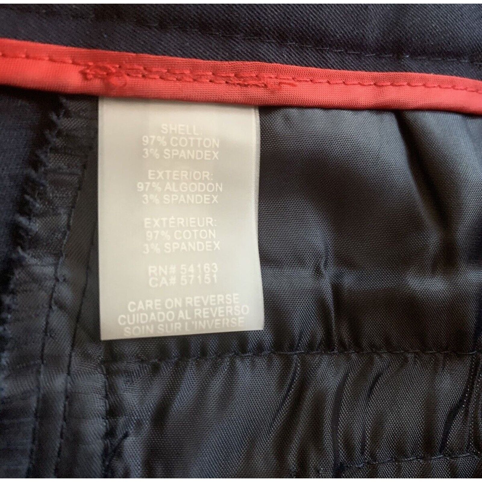 Tommy Hilfiger Tommy Hilfiger Pants Radcliffe Cropped Slim Navy Blue Sz 10 Size 32" / US 10 / IT 46 - 4 Thumbnail