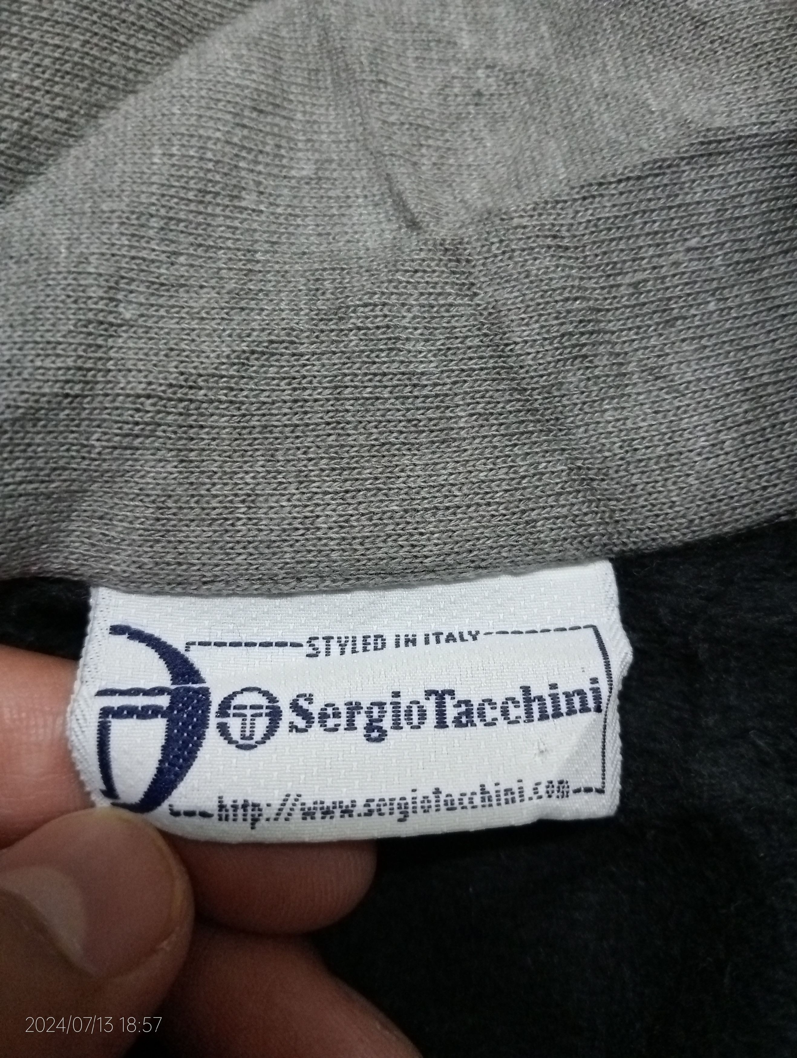 Sergio Tacchini Sergio Tacchini Cotton Zipper Jacket Very Rare Size US XL / EU 56 / 4 - 2 Thumbnail