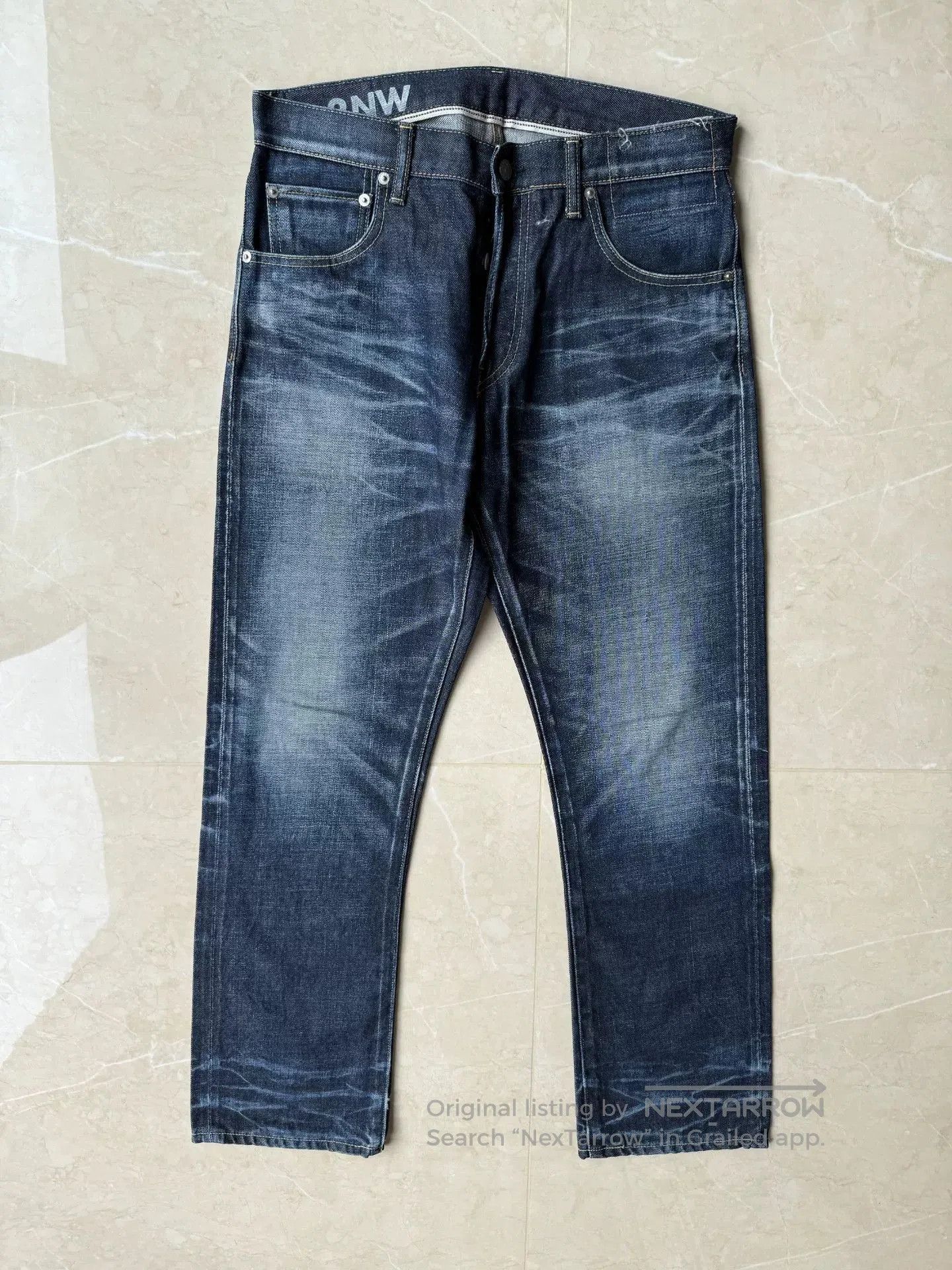 Visvim Visvim 13SS NW Washed Jeans. Size US 32 / EU 48 - 1 Thumbnail
