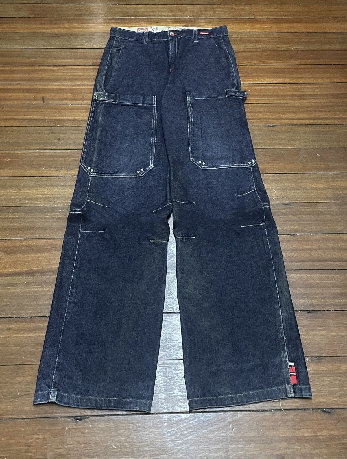 Ecko Unltd. Very Rare Design Vintage Brand Ecko Rapper Baggy Jeans 2000s Size US 36 / EU 52 - 1 Thumbnail