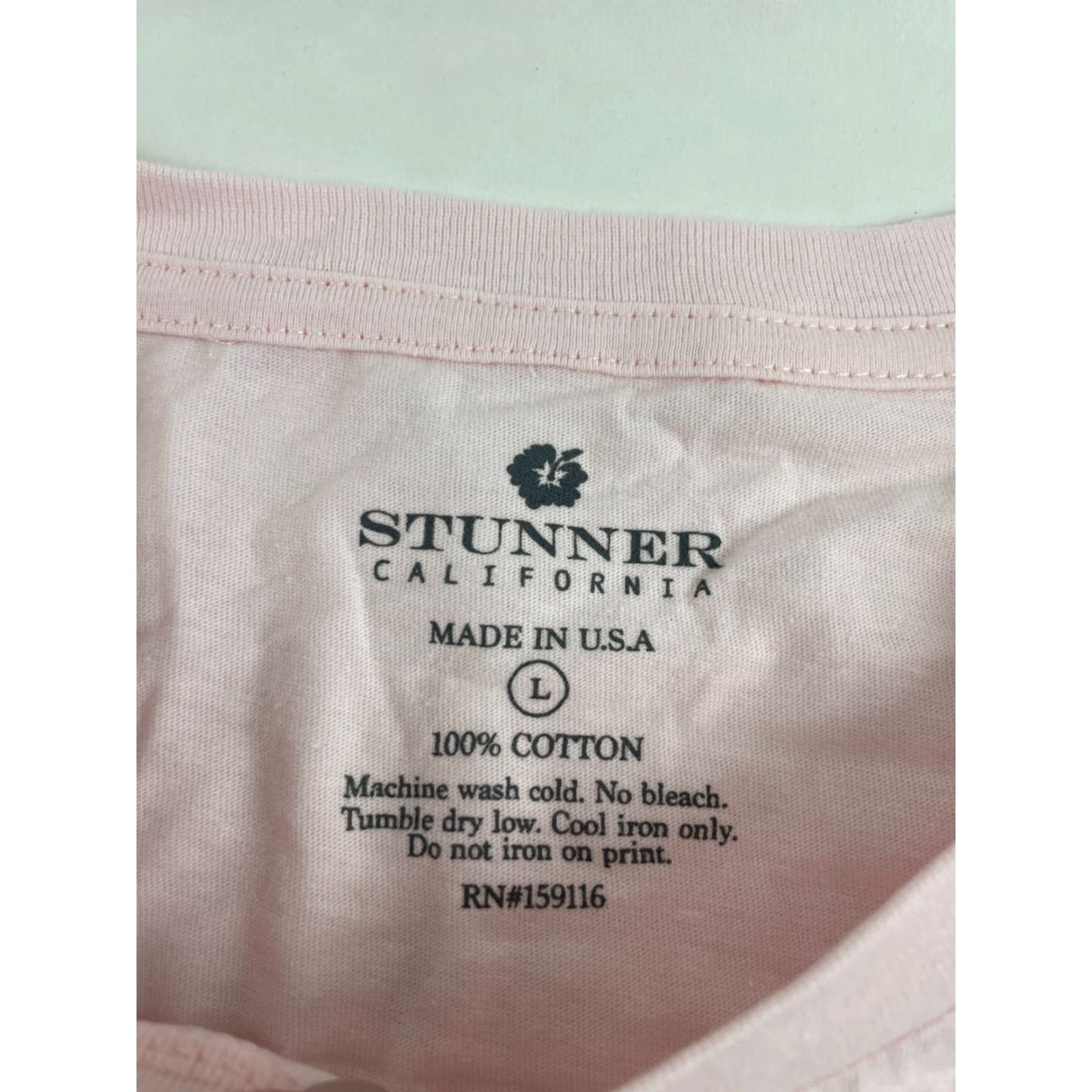Vintage Stunner California Shirt Womens Large Pink California Raw Hem NEW Size L / US 10 / IT 46 - 7 Thumbnail