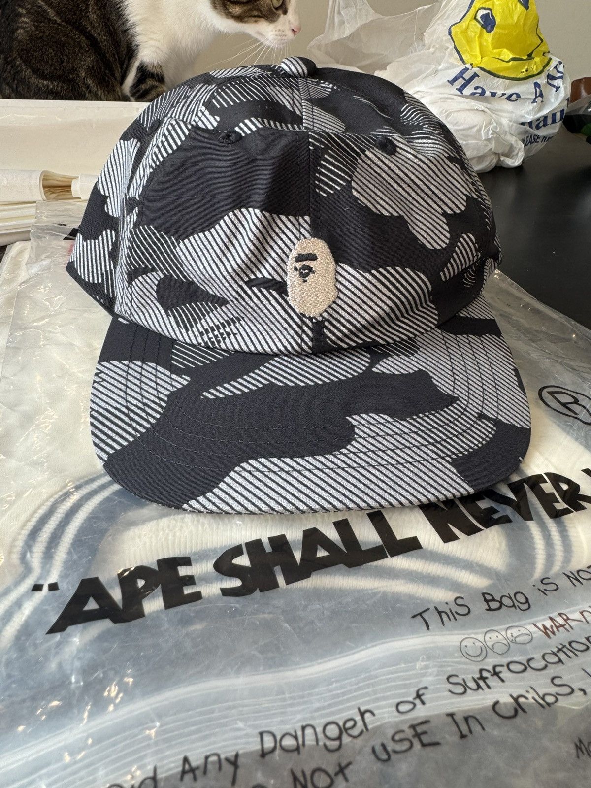 Bape Brand New! BAPE Reflection Camo Cap Size ONE SIZE - 4 Thumbnail