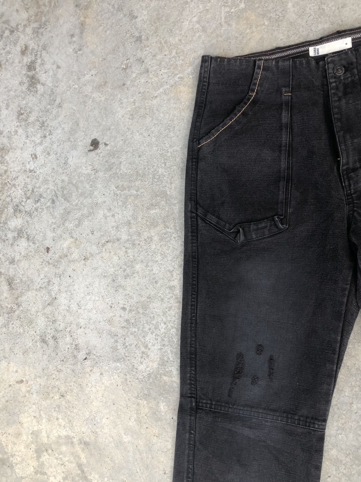 Japanese Brand Japanese Global Work Distressed Baker Pant Size US 31 - 4 Thumbnail