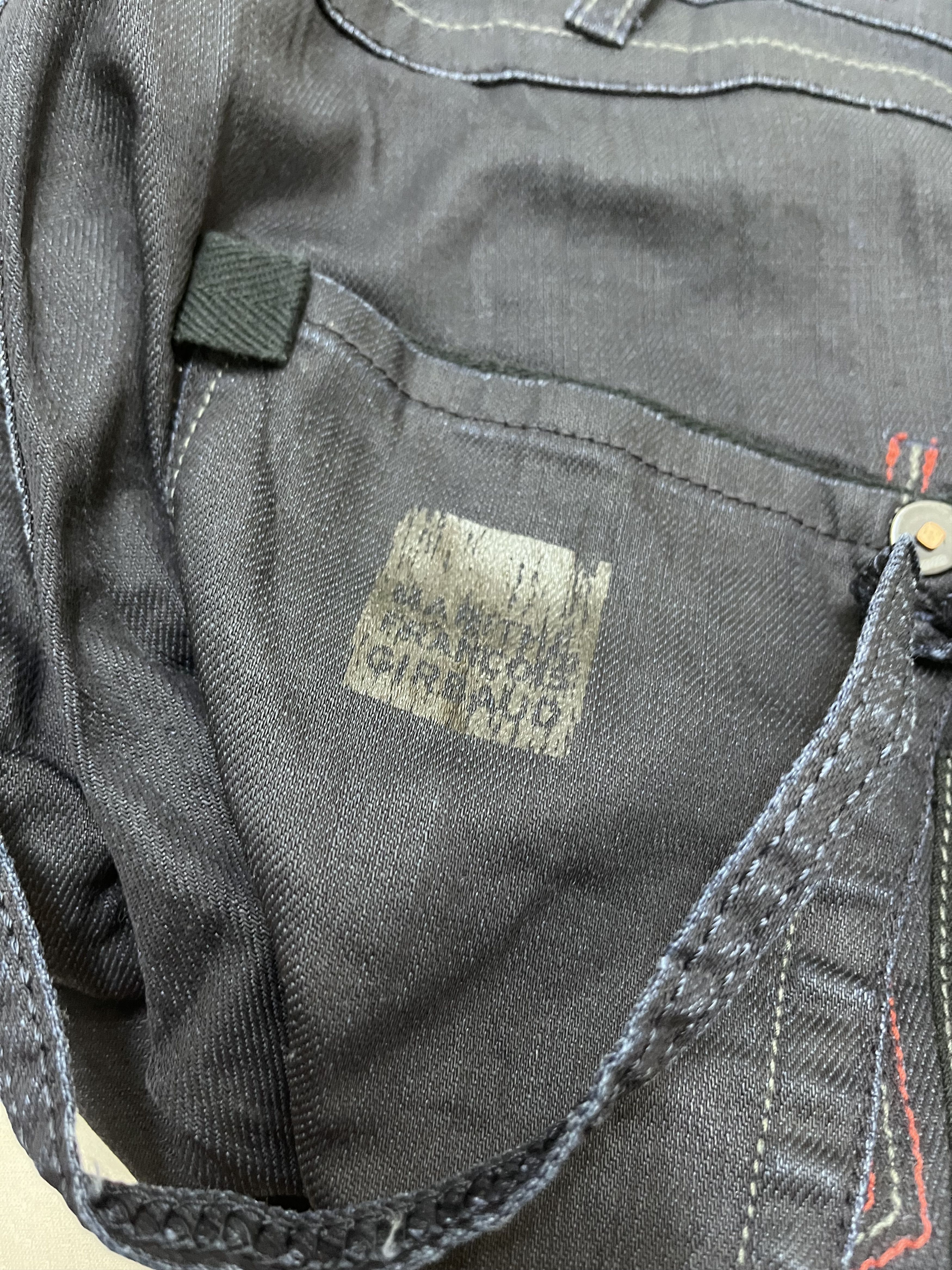 Marithe + Francois Girbaud Marithe Francois Waxed Bondage Denim Size US 32 / EU 48 - 16 Thumbnail