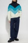 Bottega Veneta o1w1db10925 Wool Mohair Chevron Jumper Sweater in Multicolor Size US XL / EU 56 / 4 - 2 Thumbnail