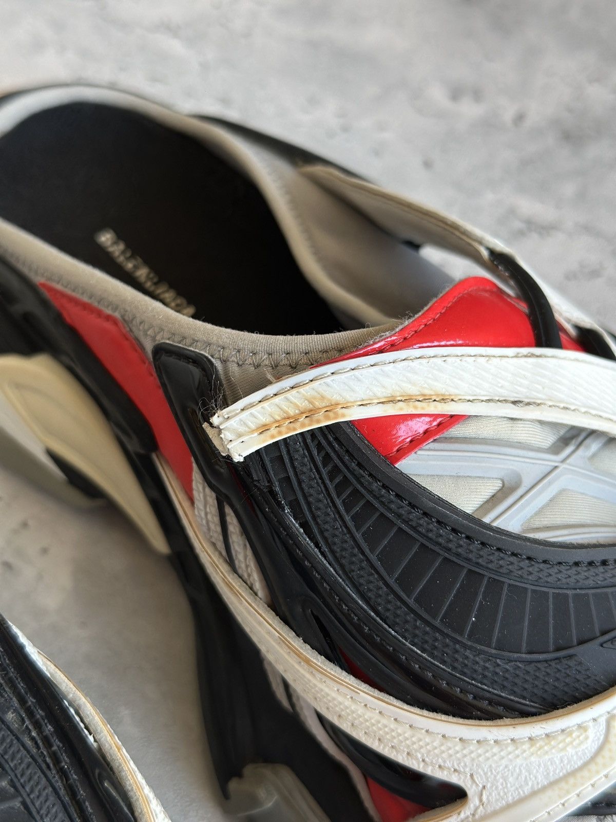 Balenciaga TRACK SLIDE SANDALS Size US 10 / EU 43 - 10 Thumbnail