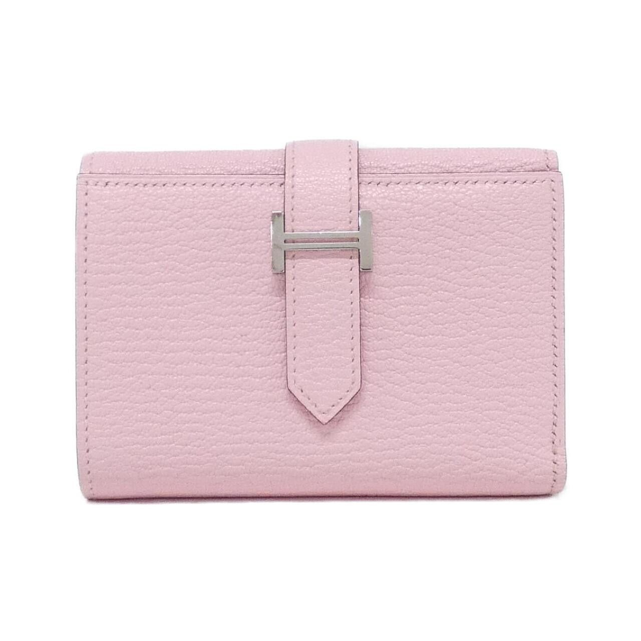 Hermes Hermes Hermes Béarn Combinaison Chèvre Wallet Leather Short Wallet Z DUTY FREE for USA Size ONE SIZE - 1 Thumbnail