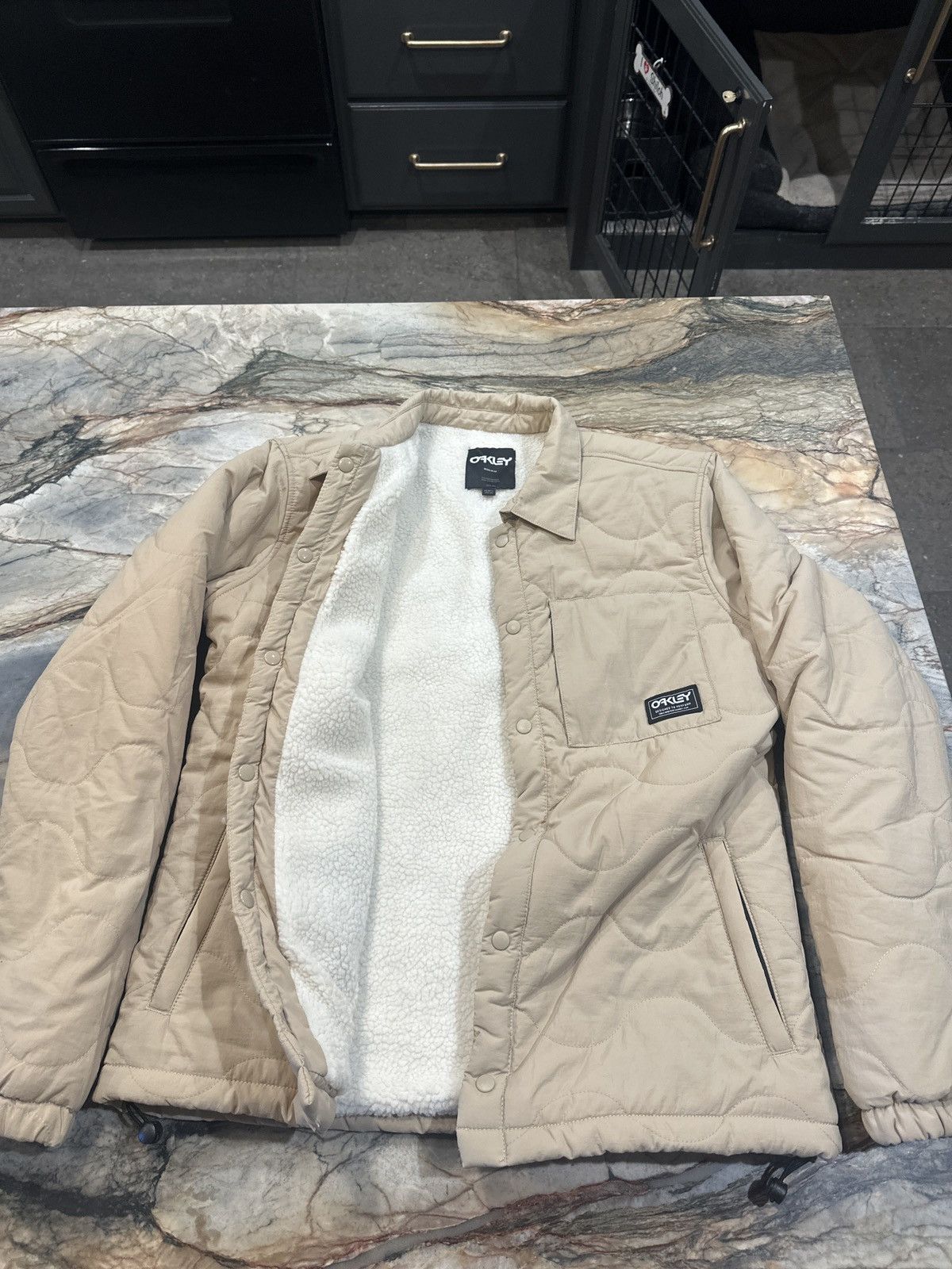 Oakley Oakley Sherpa Lined Jacket Size US L / EU 52-54 / 3 - 2 Thumbnail