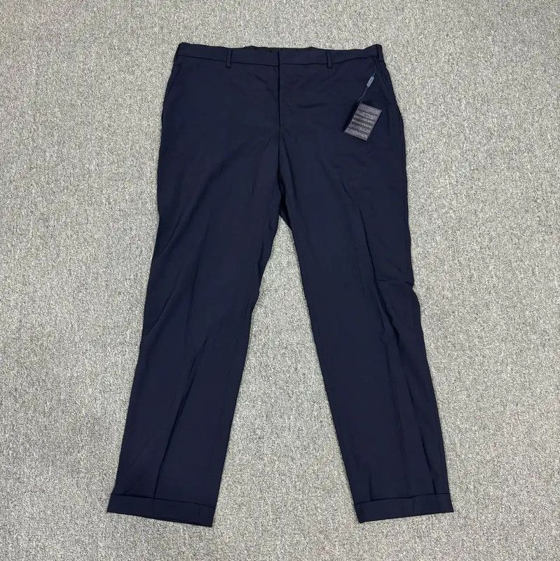 Prada Prada Men's Casual Pants in Navy Wool Size US 44 / EU 60 - 1 Thumbnail